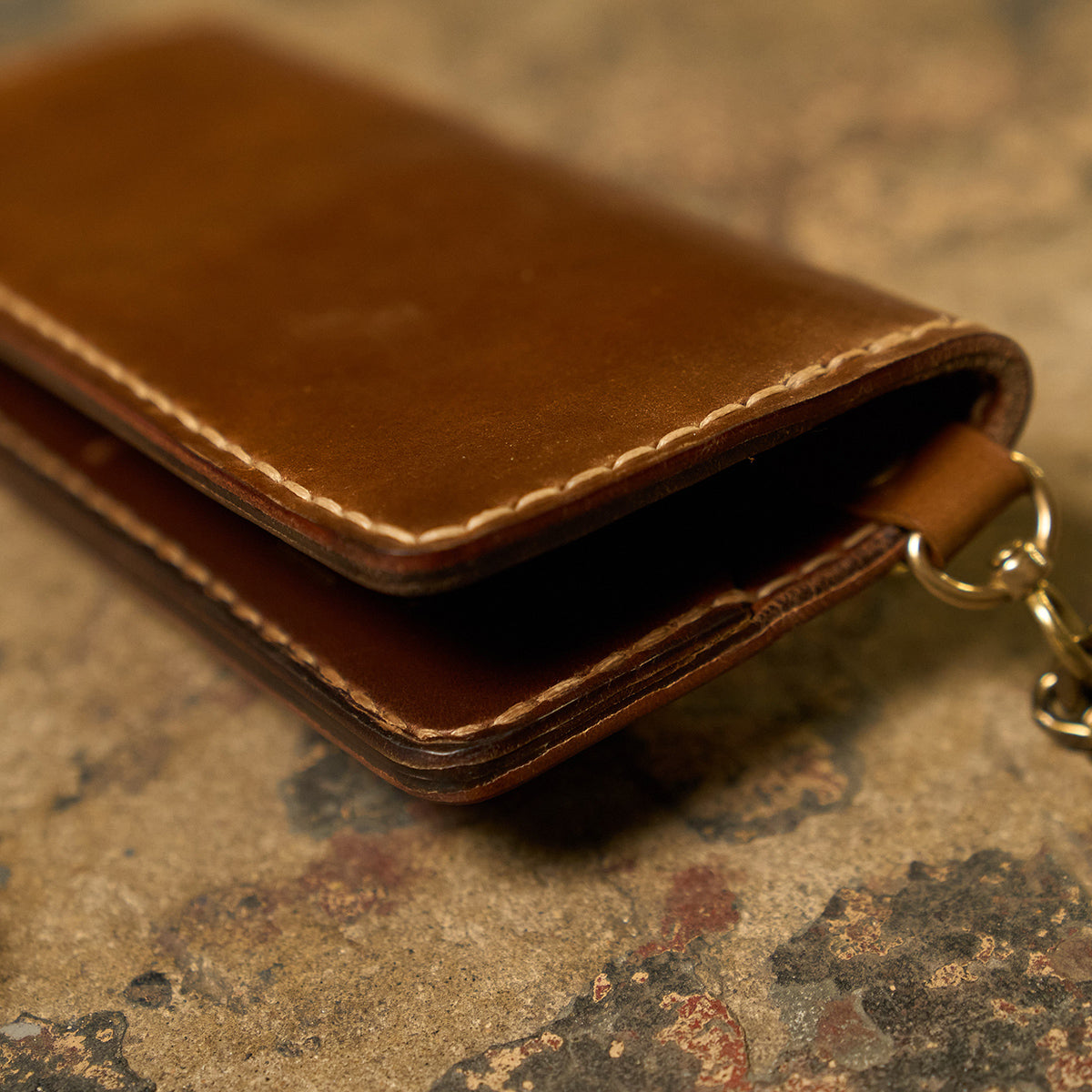 No.830 Horween® Shell Cordovan Long Wallet