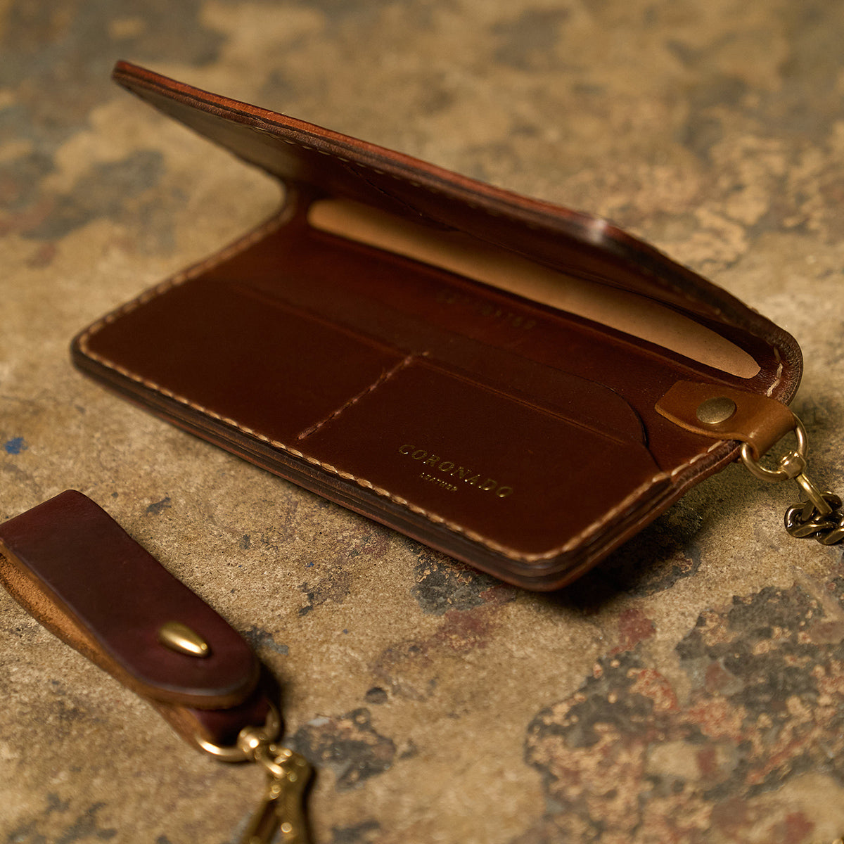 No.830 Horween® Shell Cordovan Long Wallet