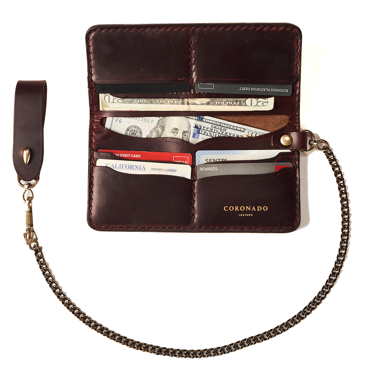 No.830 Horween® Shell Cordovan Long Wallet