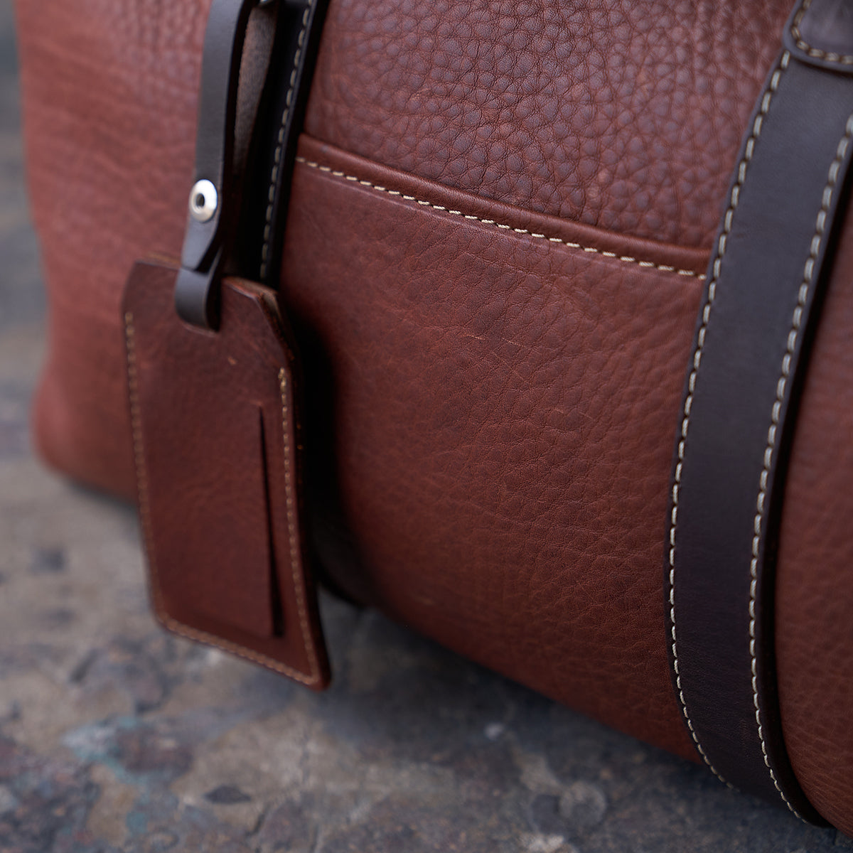 The Duffel No.007 (Waxed Cognac)