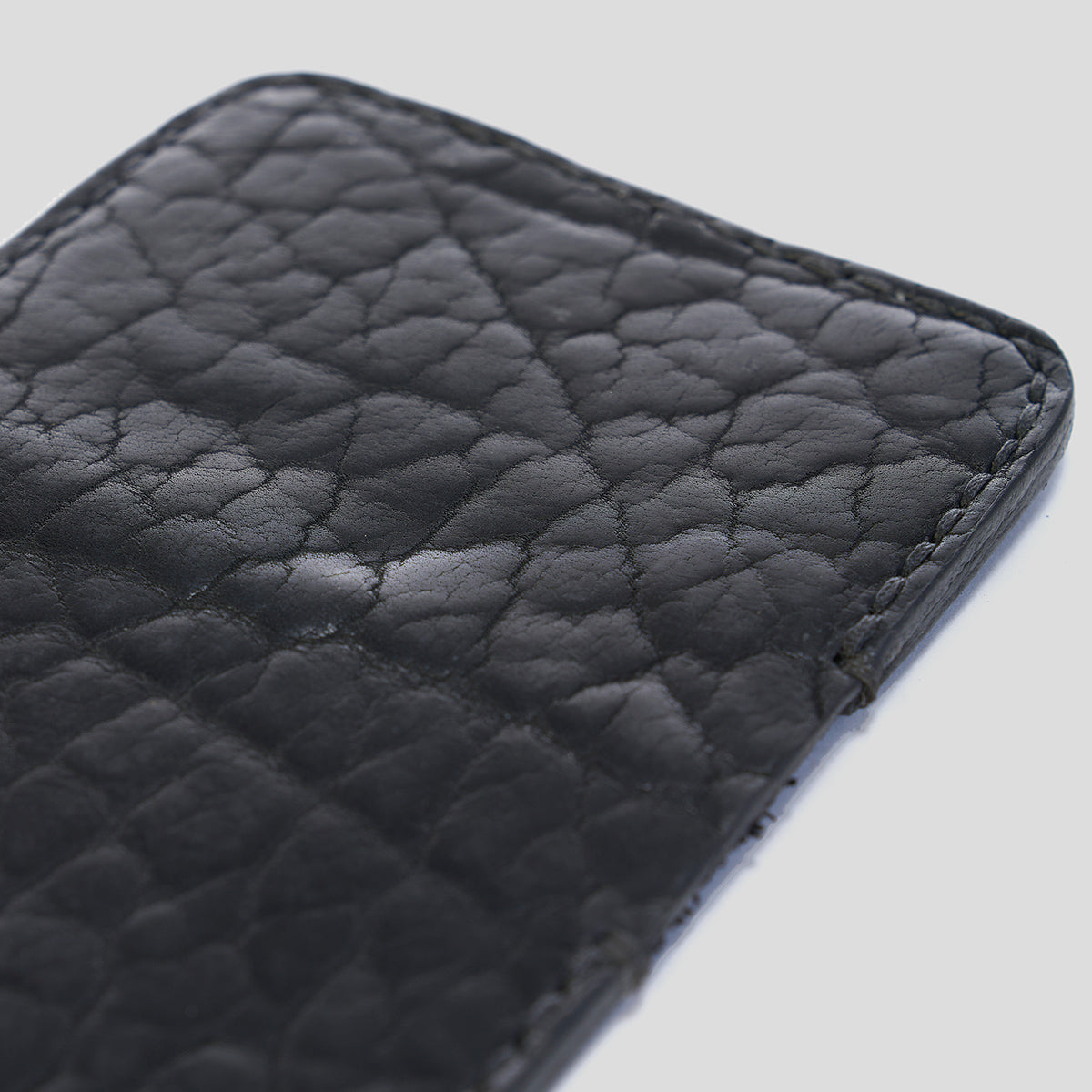 No.14 Heritage Silver Clip Wallet | Black Bison