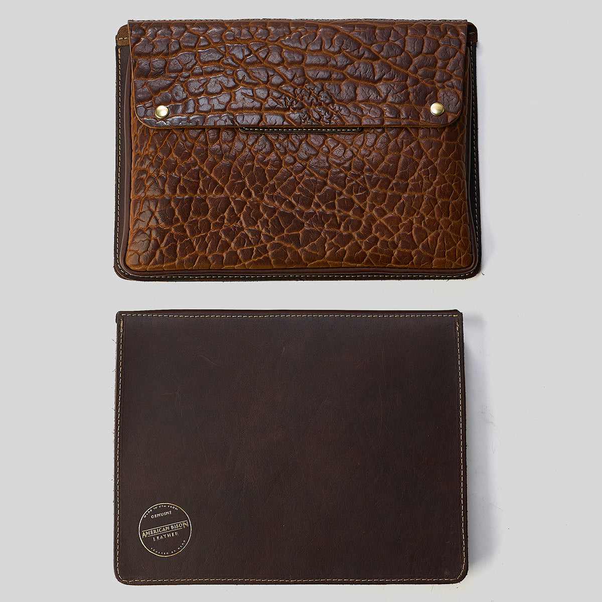 Shrunken Bison & Horween® Hard Cases