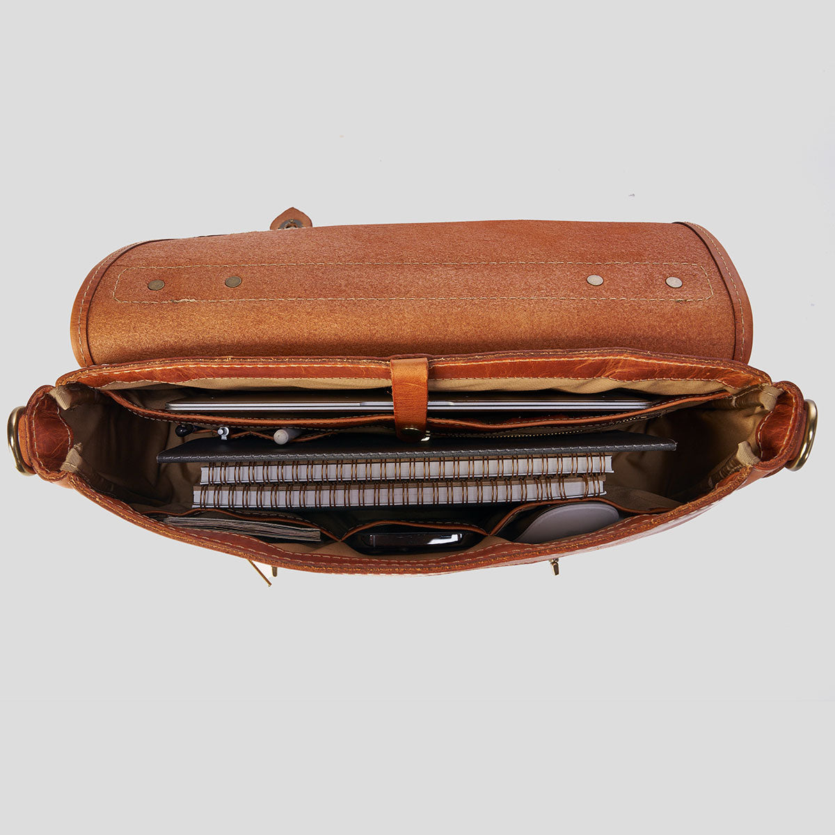 No.201 Americana Messenger | Horween® Natural