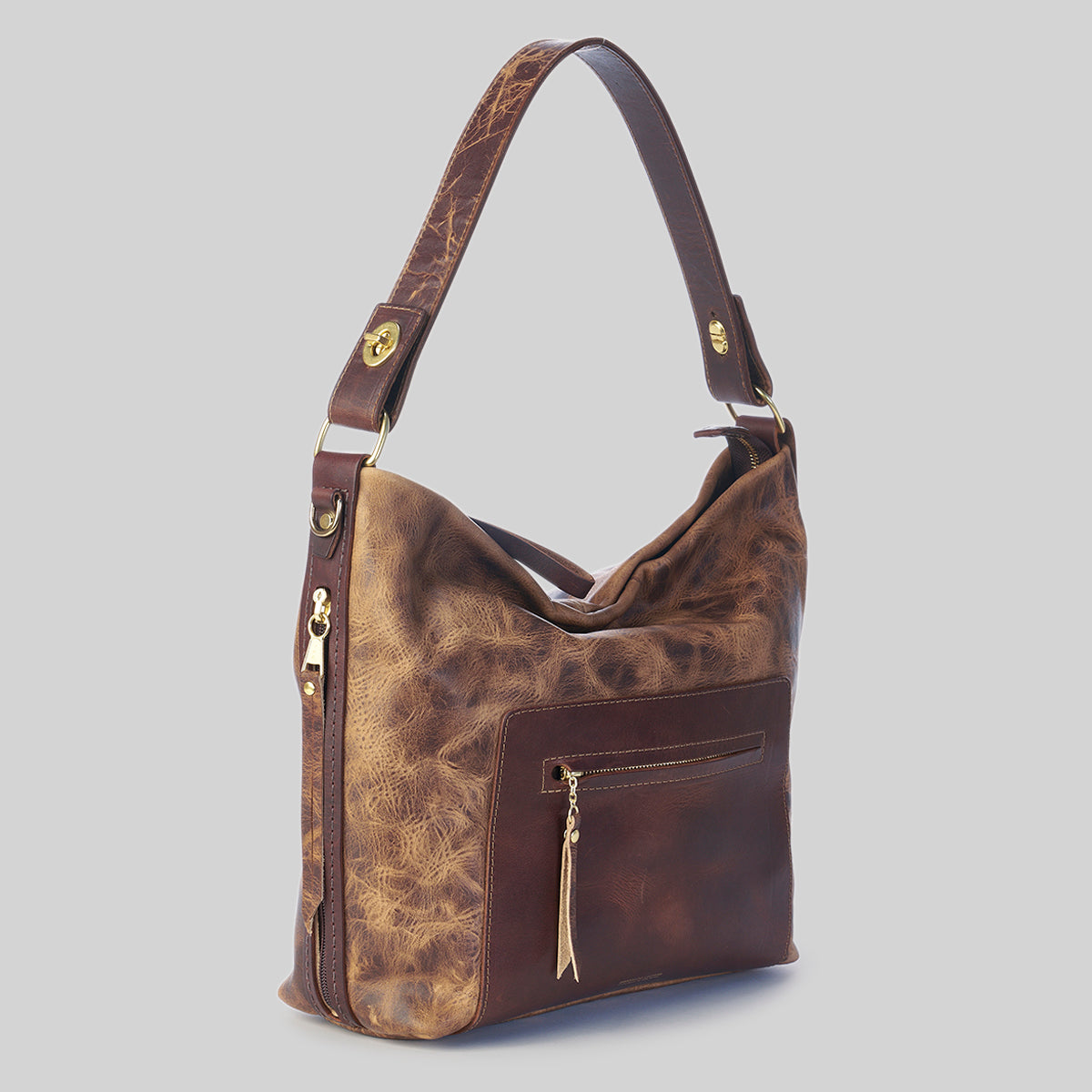 Jean Bison Pocket Hobo | Vanilla