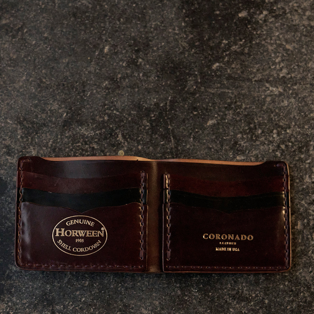Shell Brogue Wallet No. 40