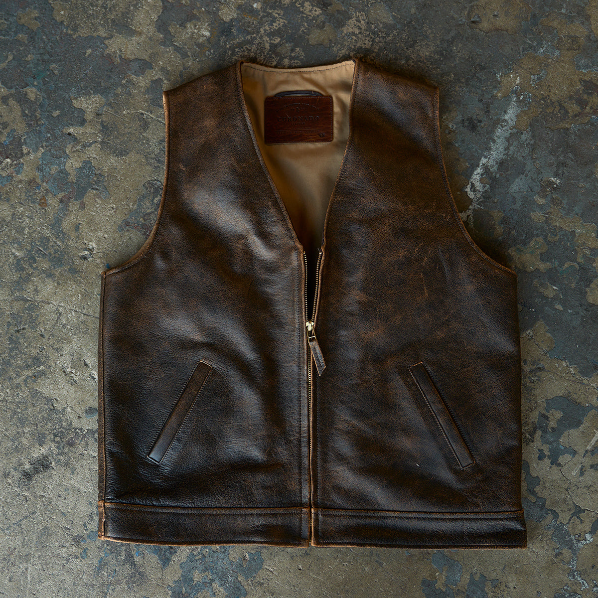 Indiana Vintage Zip Vest No.745