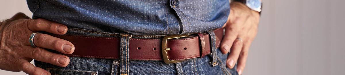 The No.720 Executive Horsehide Belt