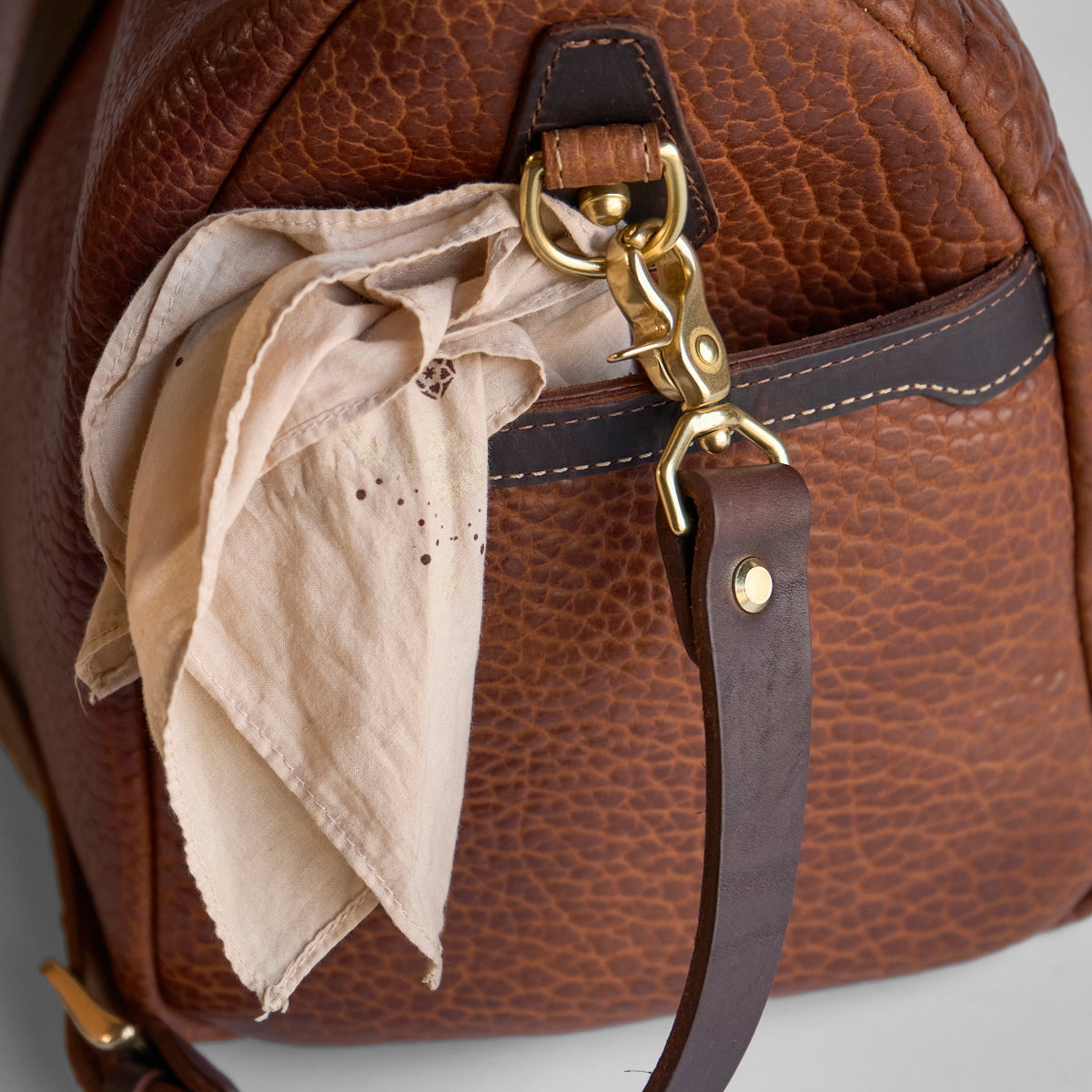 No.007 Duffel | Bison Walnut