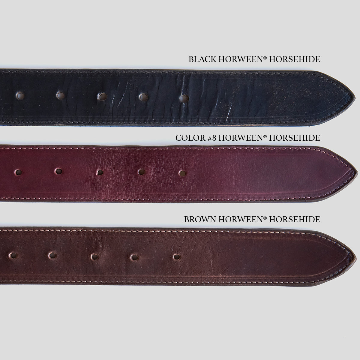 No.720 Executive Belt | Horsehide #8