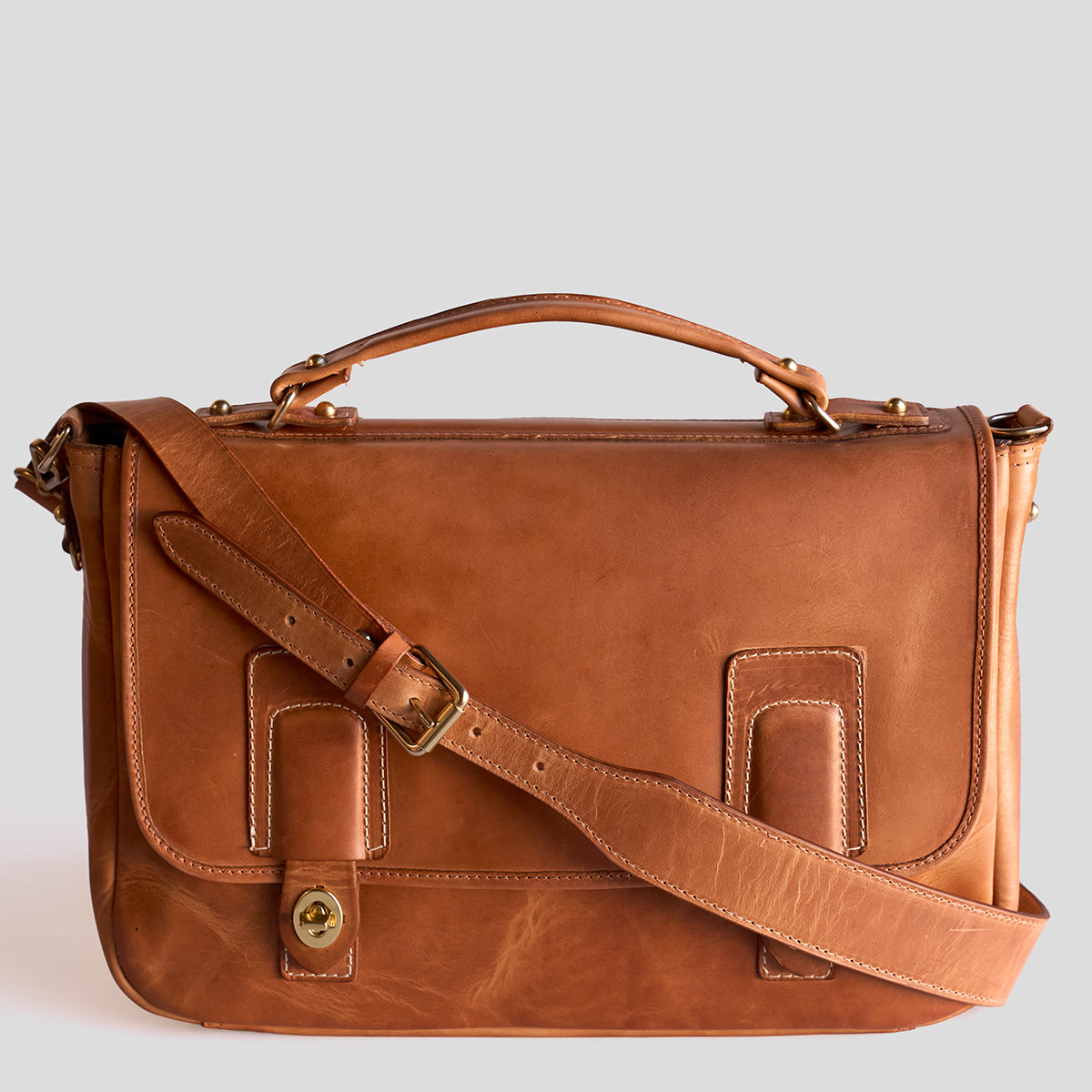 No.201 Americana Messenger | Horween® Natural