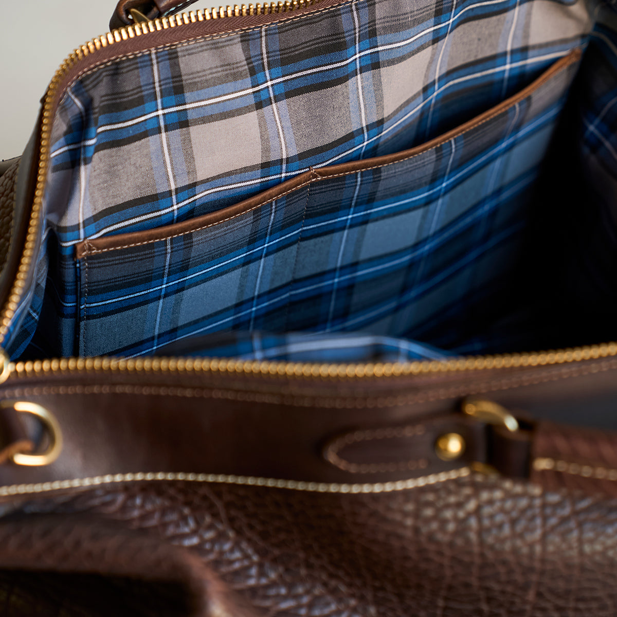 No.207 CEO Duffel | LE Bison Dark Brown