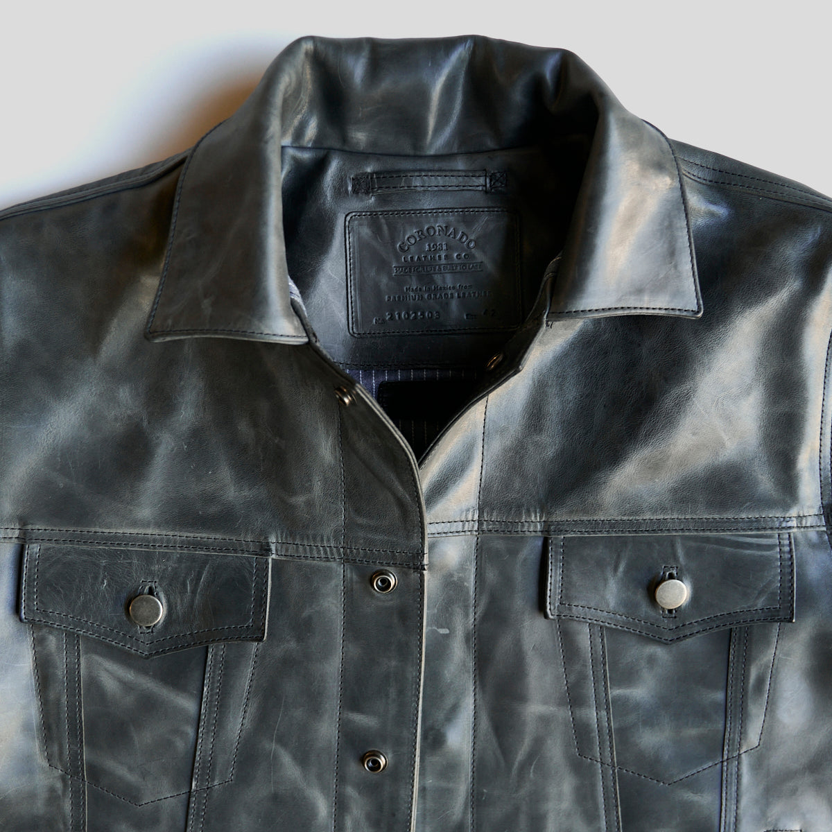 No.210 Dean | Vintage Horween® Horsehide Charcoal (LE x5)