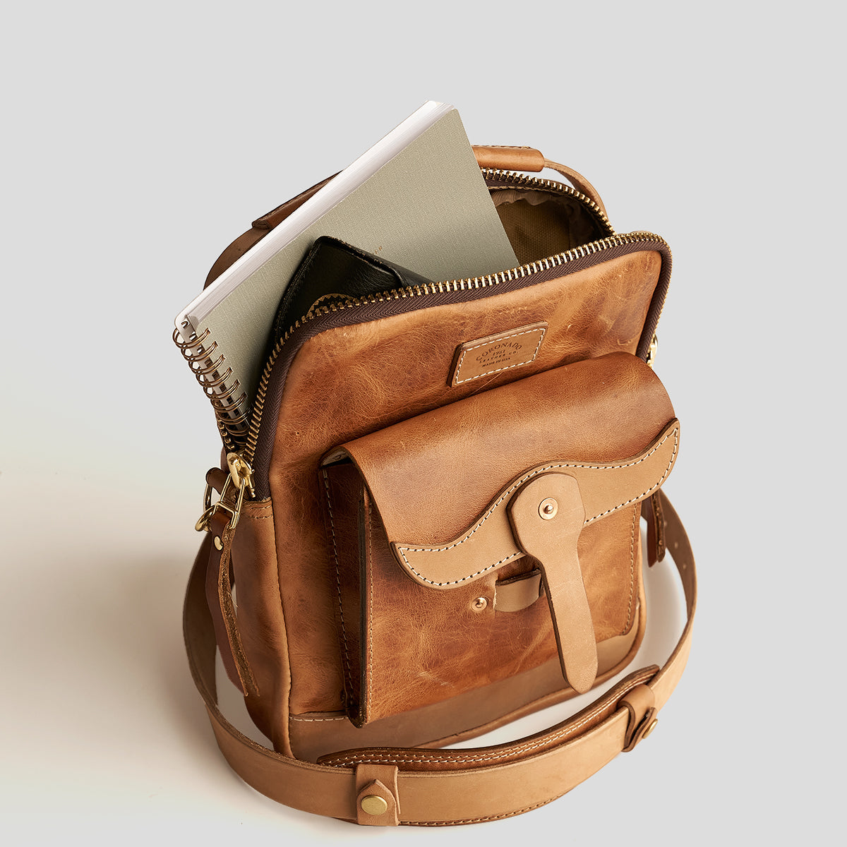 No.277 Primo Crossbody | Horween Natural