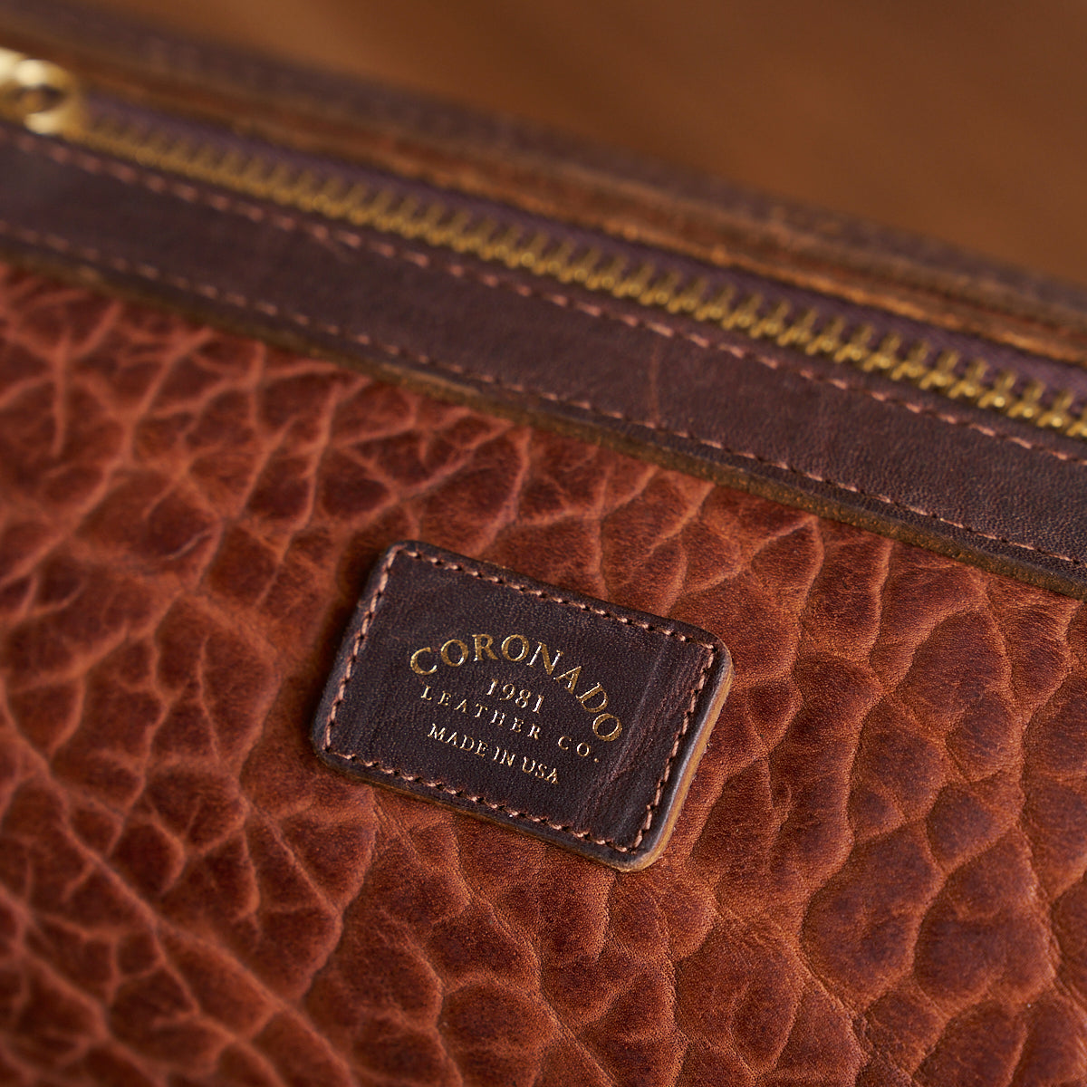 No.299 Bison Travel Dopp | Walnut
