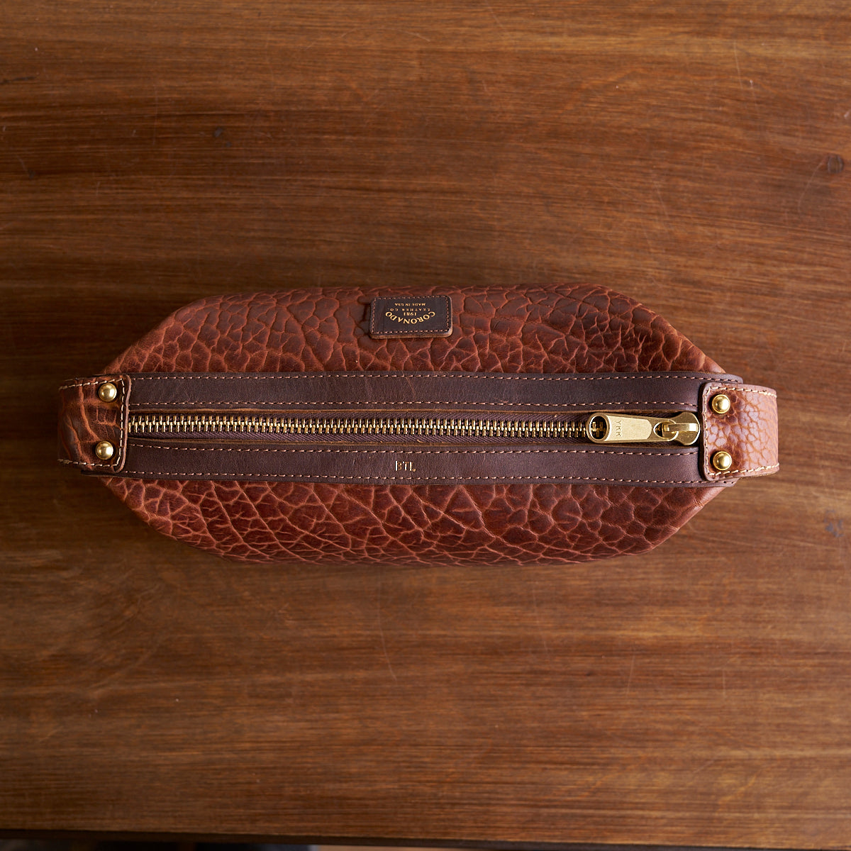 No.299 Bison Travel Dopp | Walnut