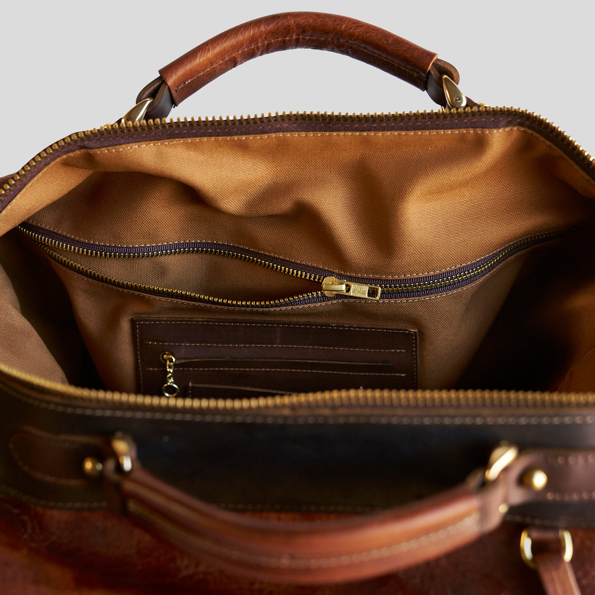 No. 300 Field Bison Duffel | Antique Brown