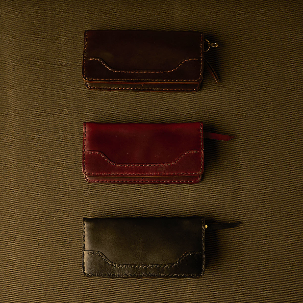 No.830 Garrison Horsehide Long Wallet | Brown