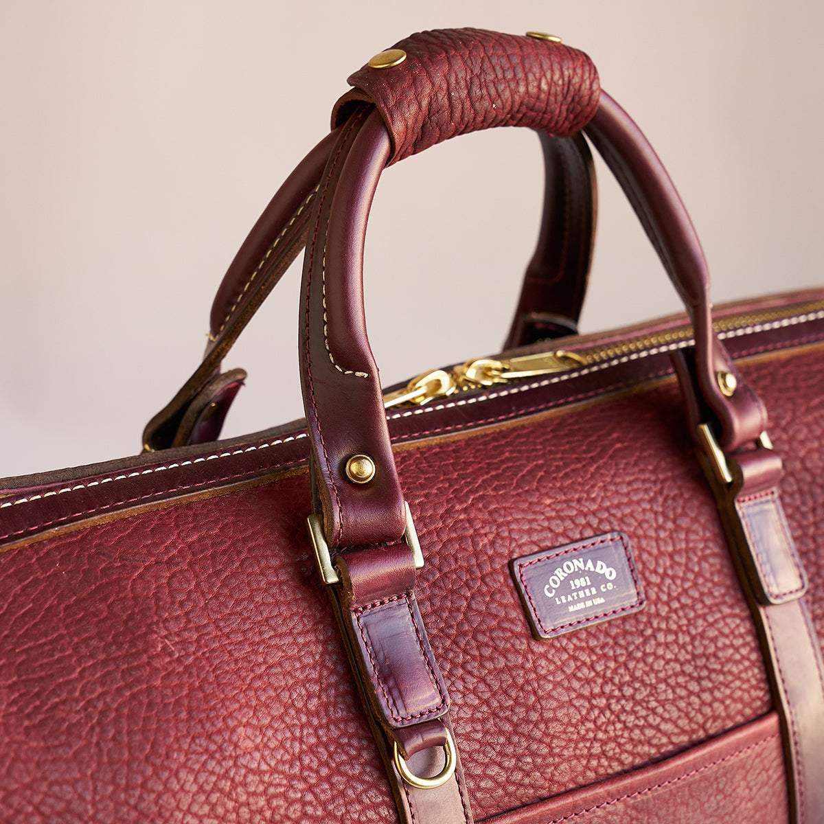 No.007 Duffel | Horween® Bison #8