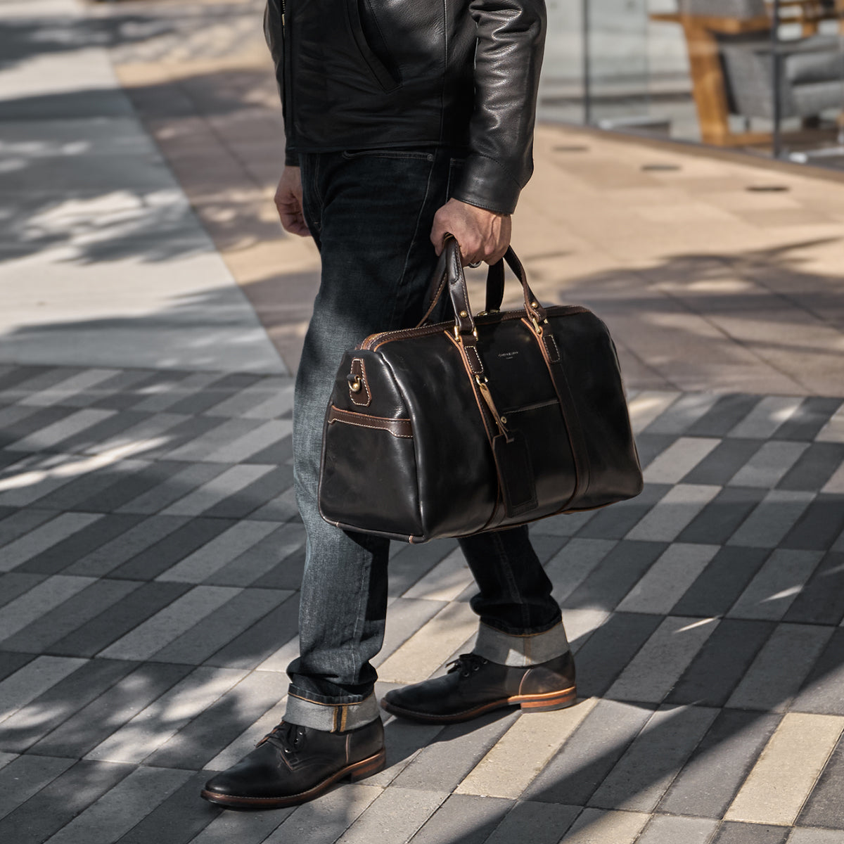 No.007 Duffel | Bison Black