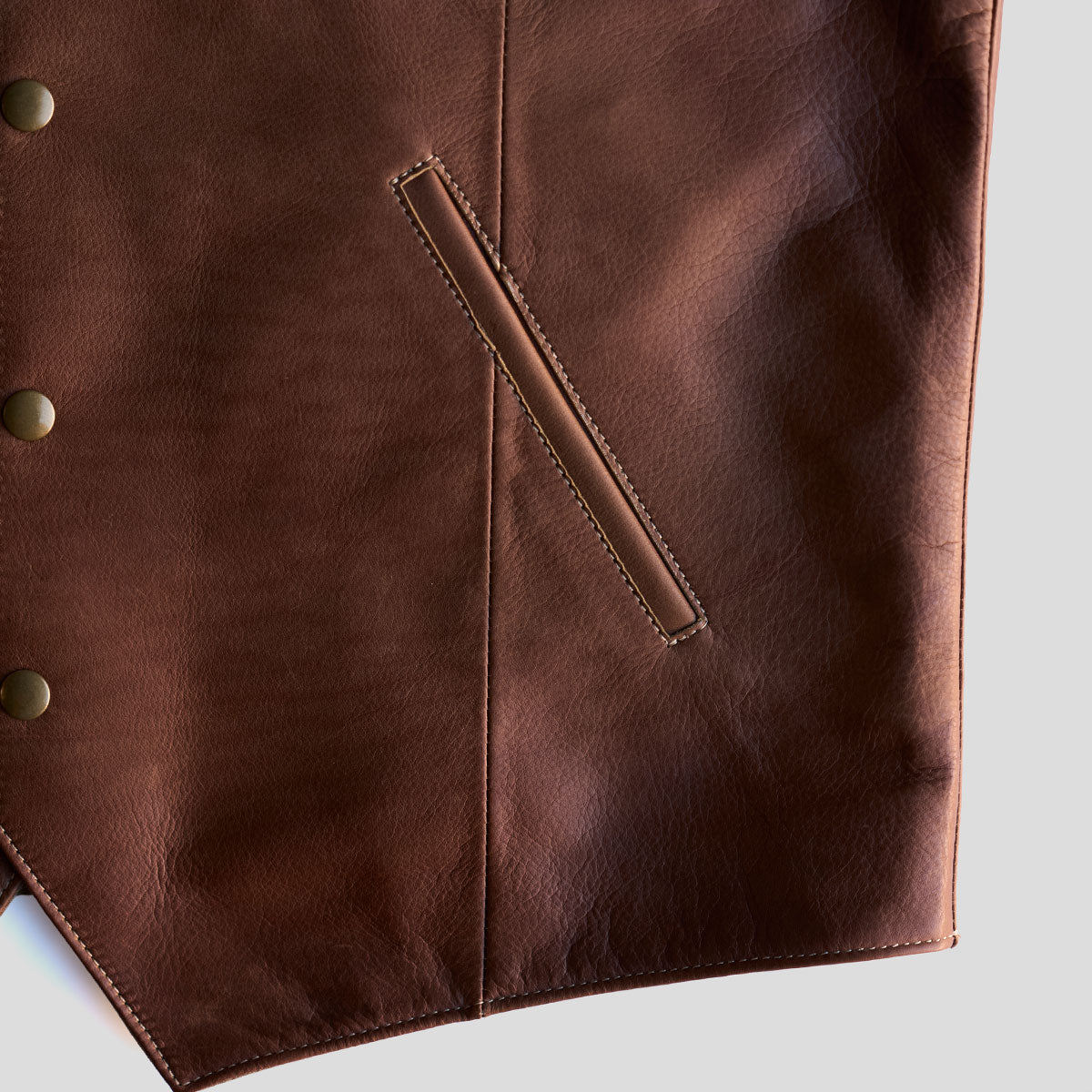 No.480 Fremont Vest | Napa Brown LE