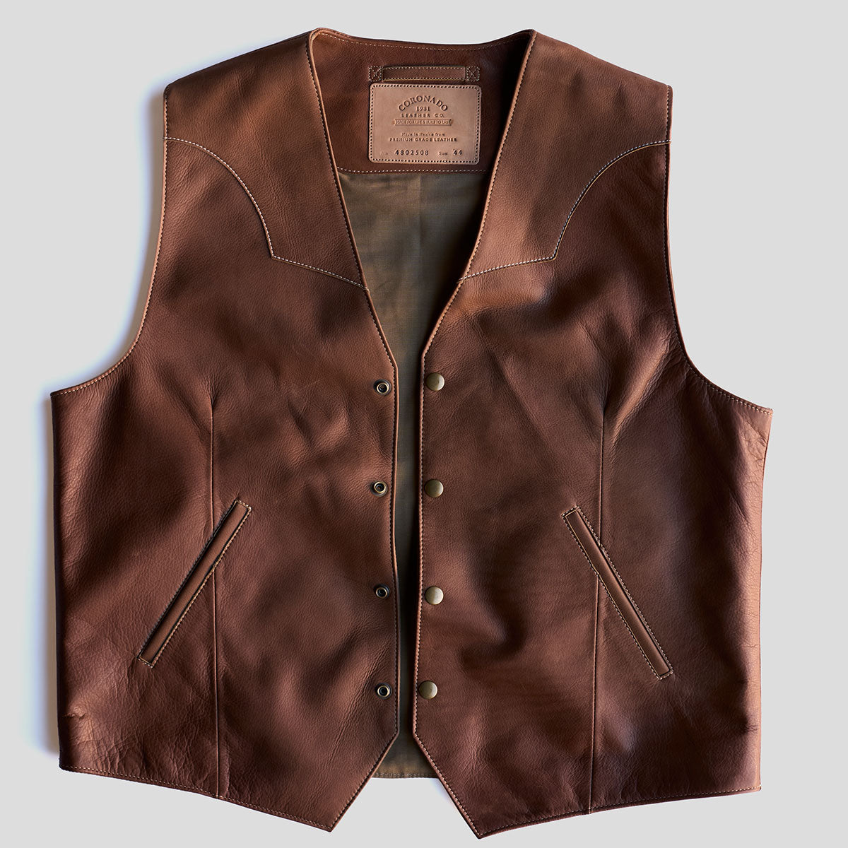 No.480 Fremont Vest | Napa Brown LE