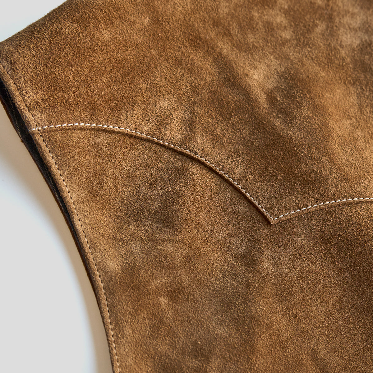 No.480 Fremont Vest | Tan Suede LE