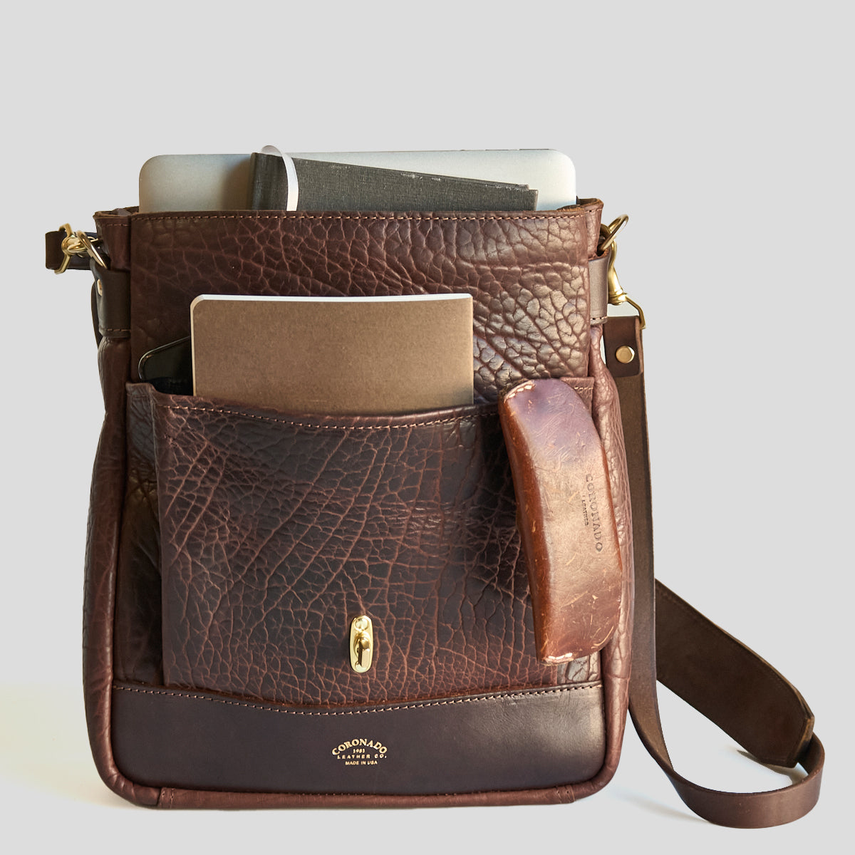 The No.522 Crossbody | Bison Brown