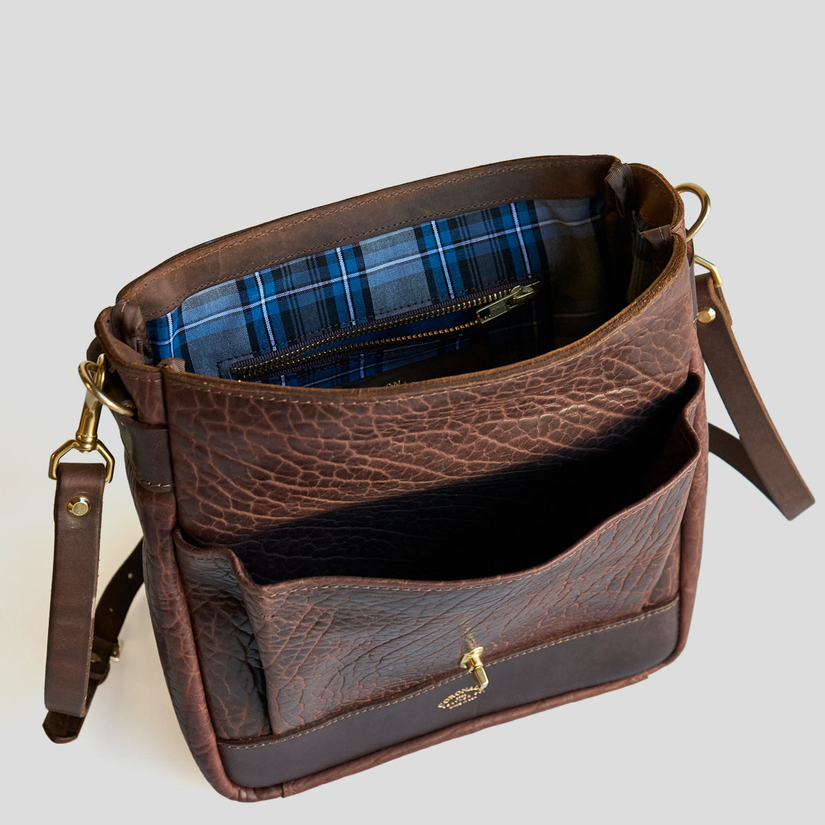 The No.522 Crossbody | Bison Brown