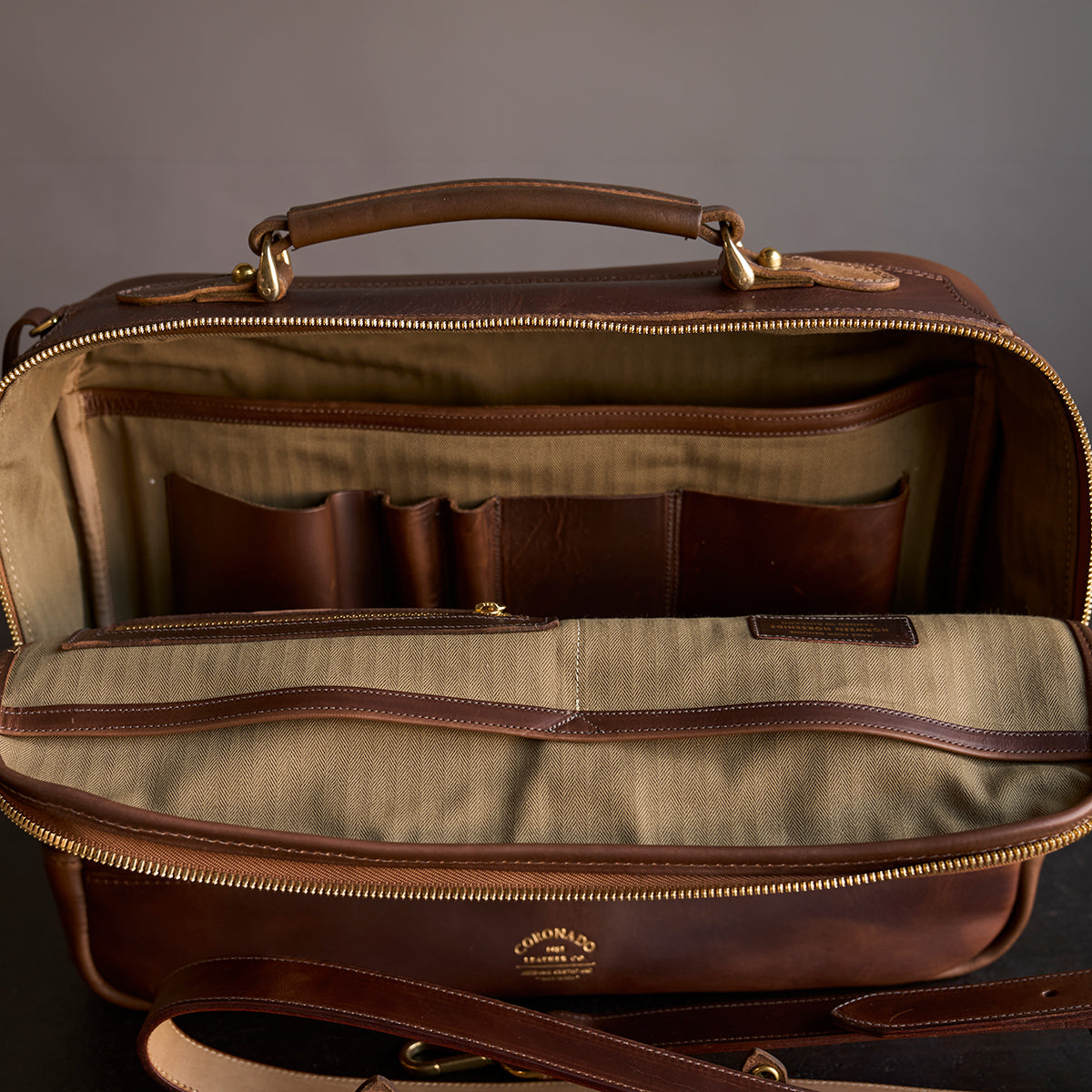 No.541 Chicago Shell Briefcase | Horween® No.16 (x1)