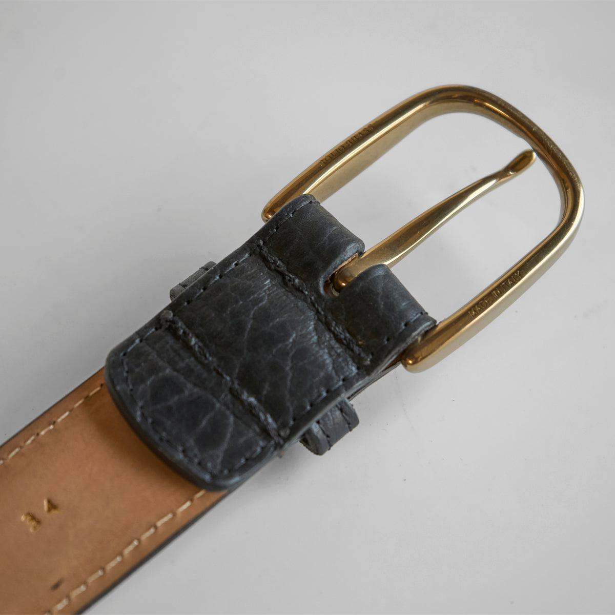 No.715 Executive Belt | Bison Black