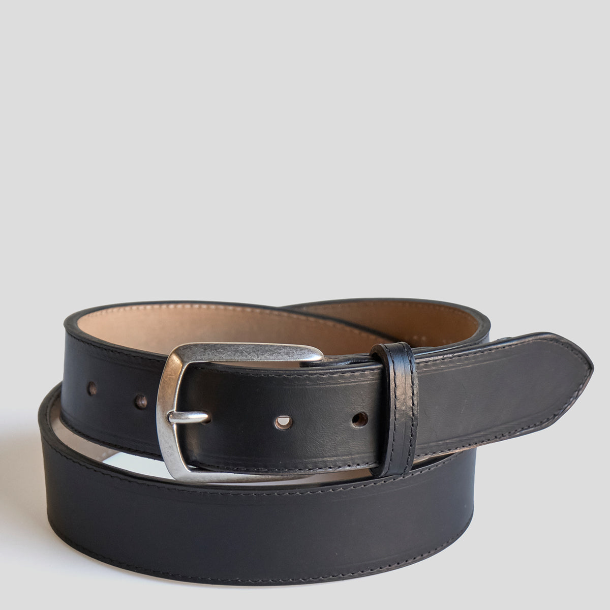 No.720 Executive Belt | Horsehide Black