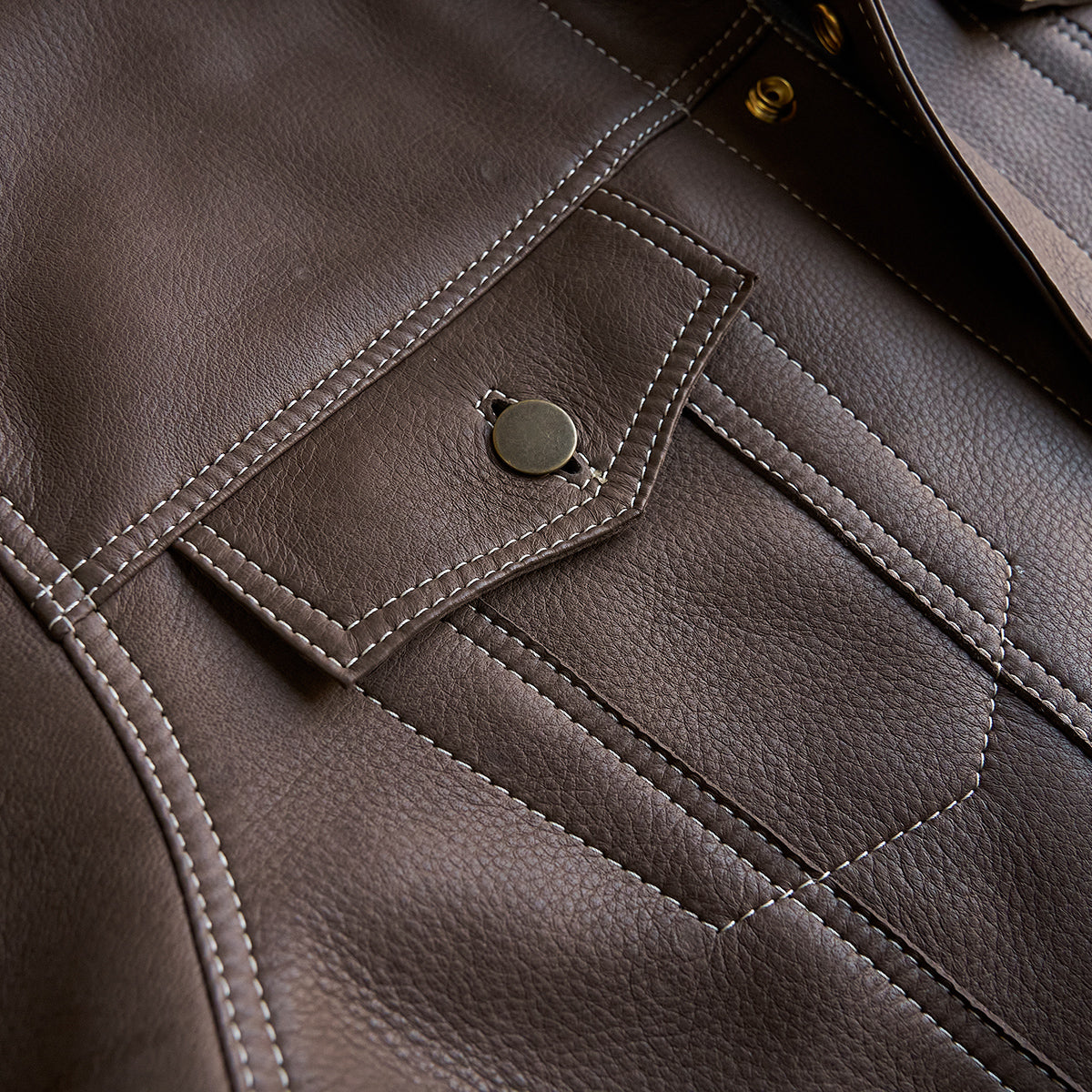 No.210 Dean Jacket | Deerskin Brown