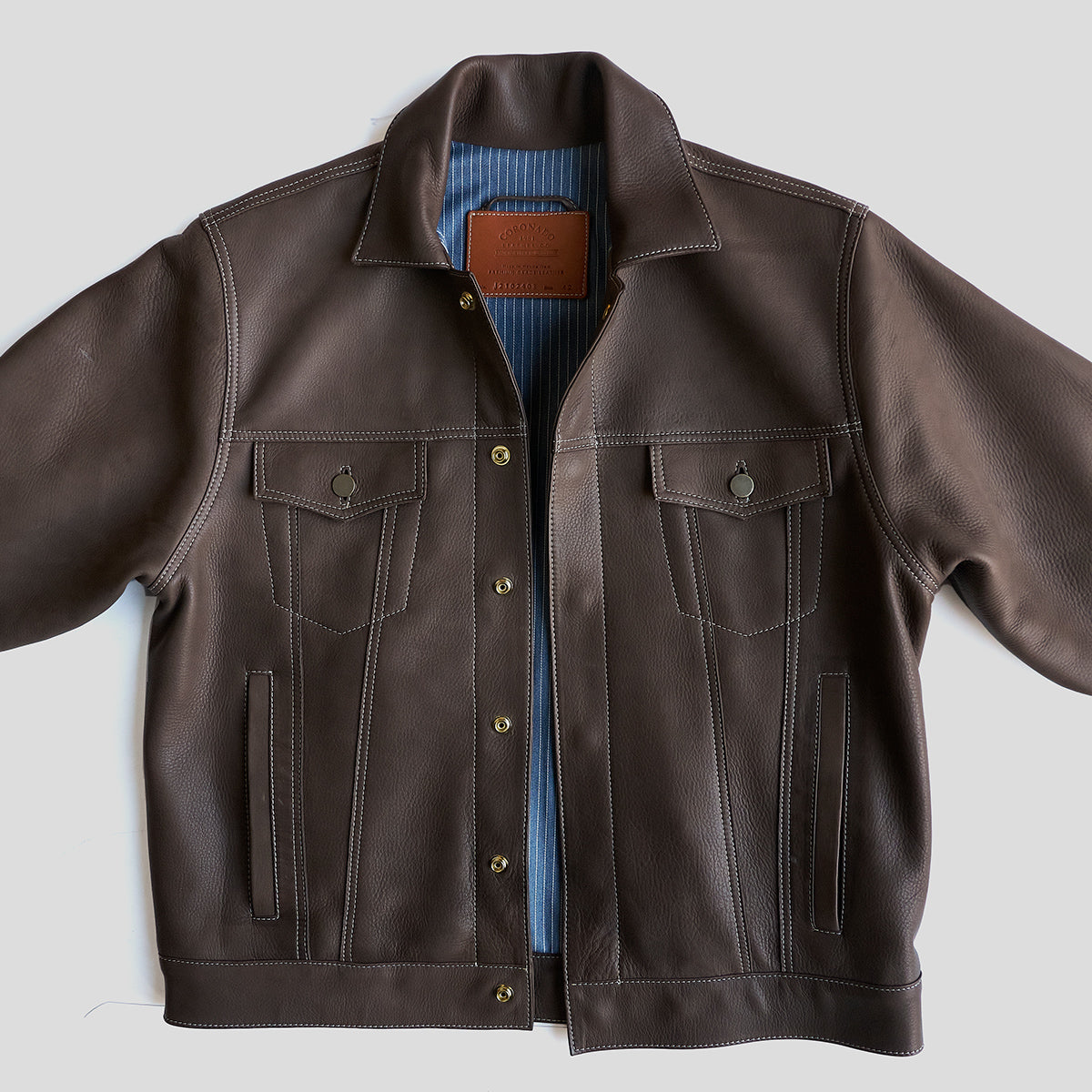 No.210 Dean Jacket | Deerskin Brown