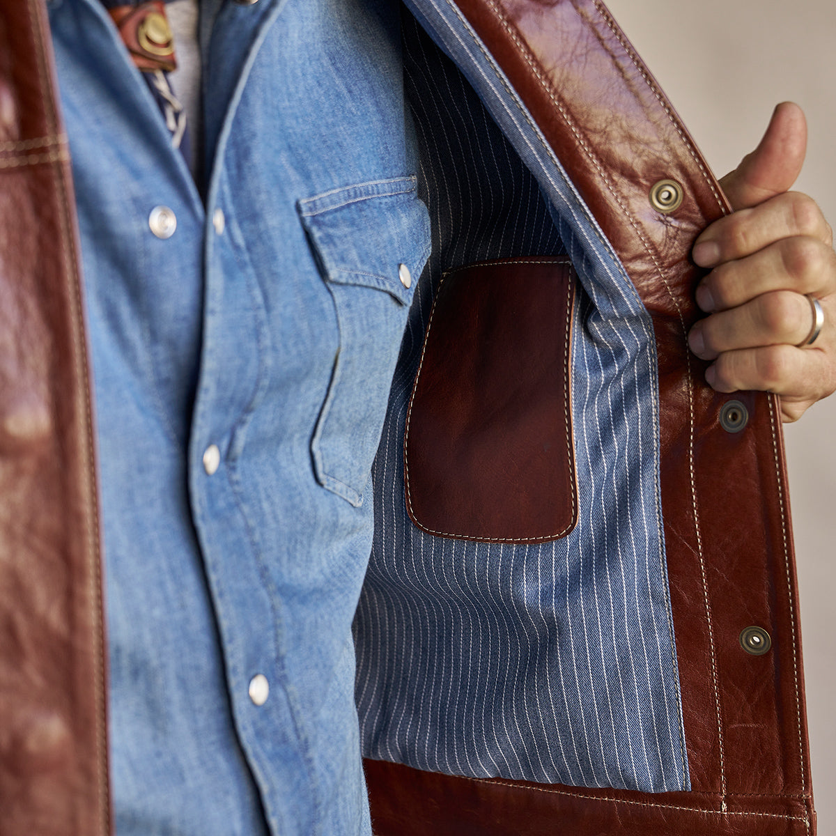 No.210 Dean Jacket | Horween® "Pinnacle" Horsehide