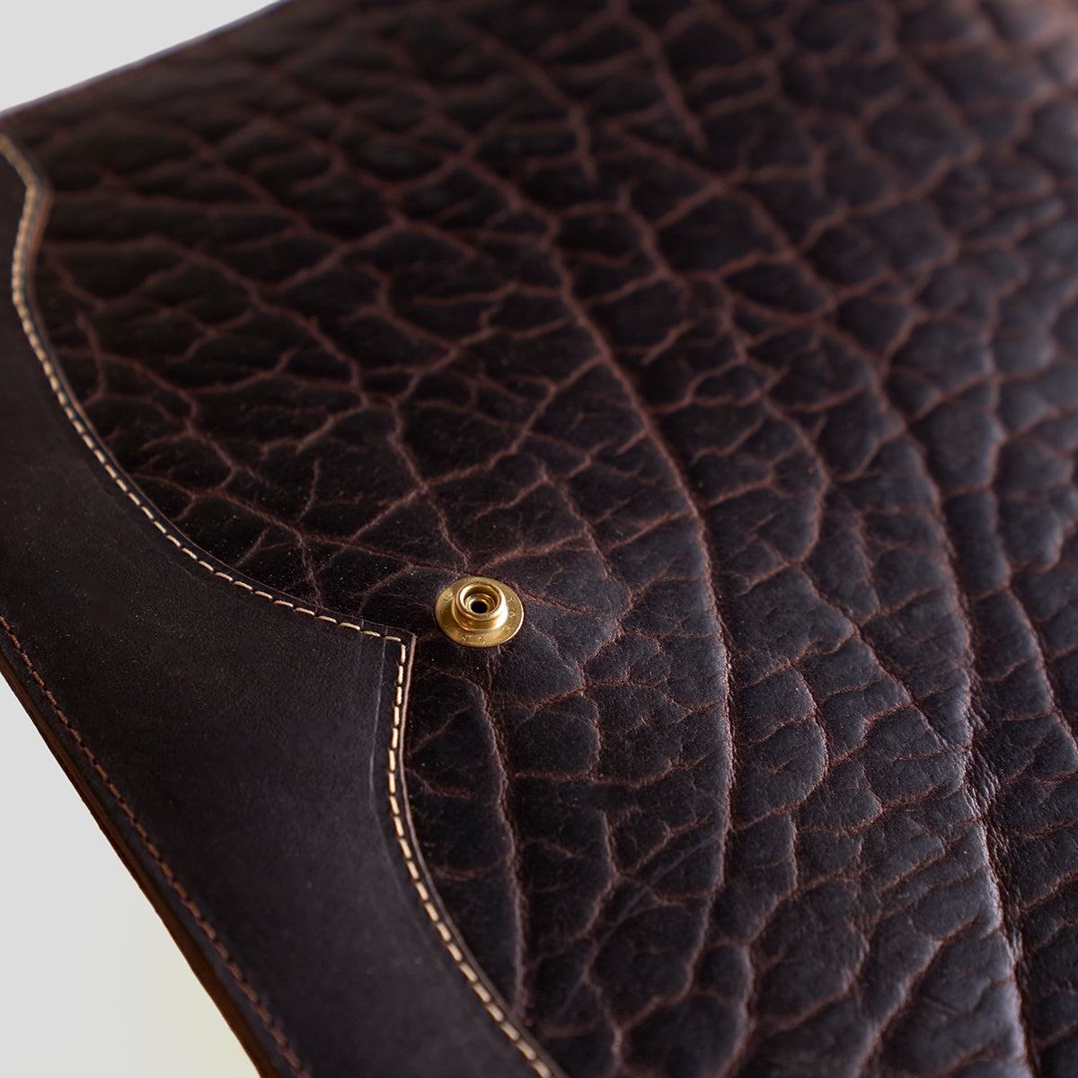 No.812 B5 Portfolio | Shrunken Bison Brown