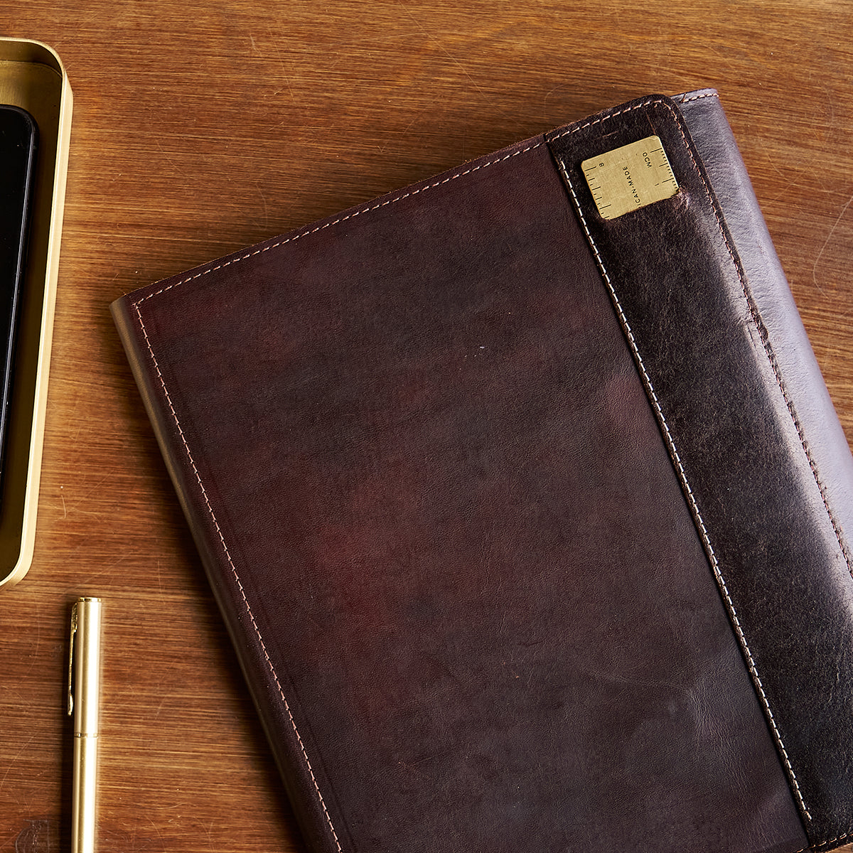 No.814 A4 Portfolio | Horween® Timber Tanned Calf