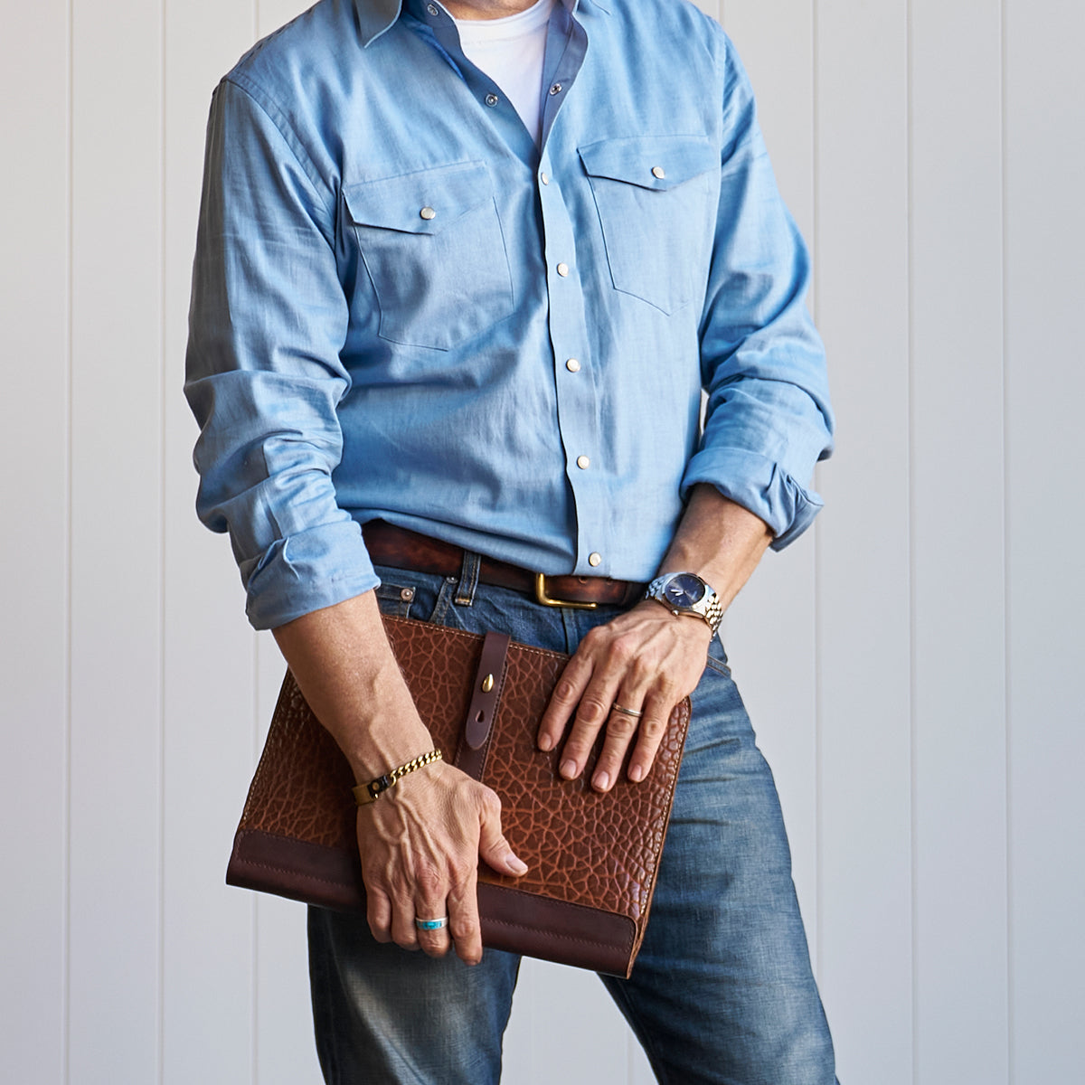 No.901 Executive Folio | Bison Walnut