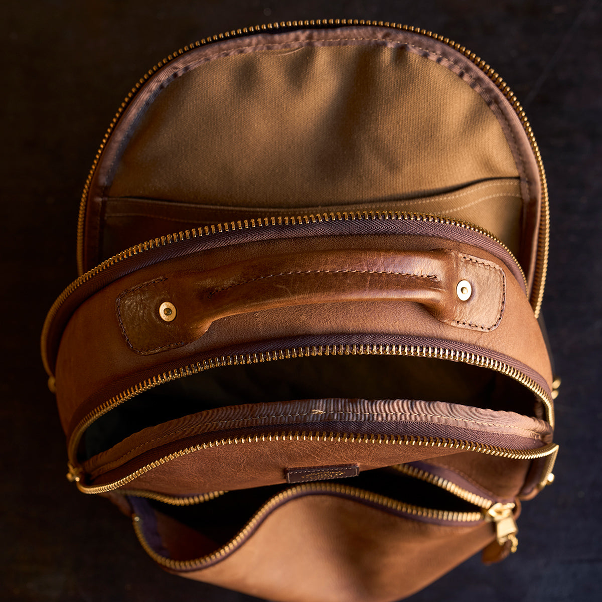 No.950 Clark II Backpack | Horween® Deerskin (x5)