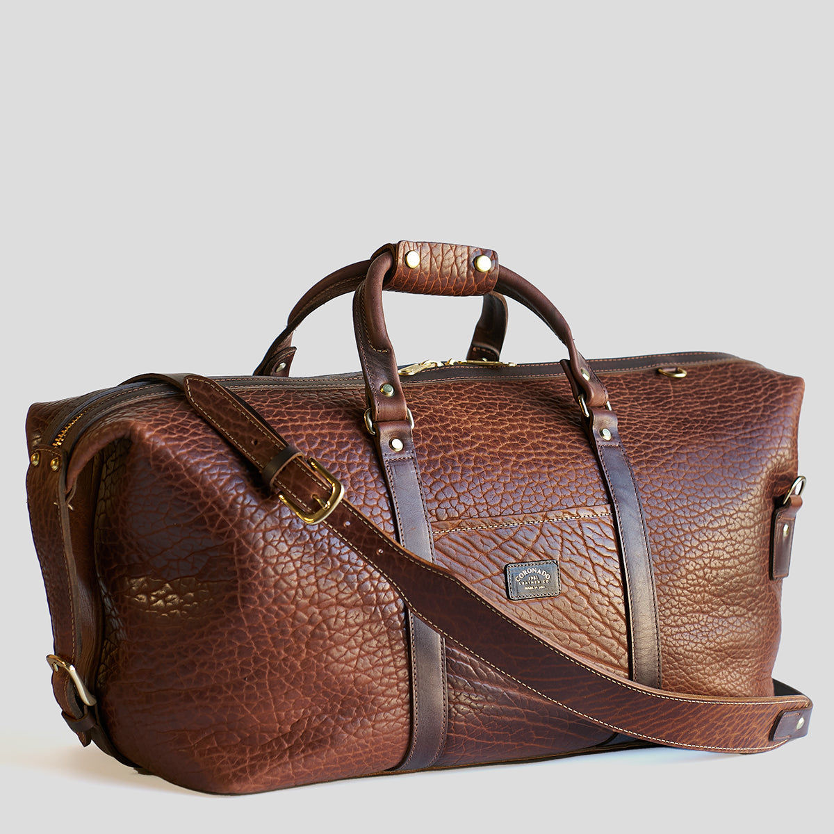No.105 Duffel | Bison Walnut