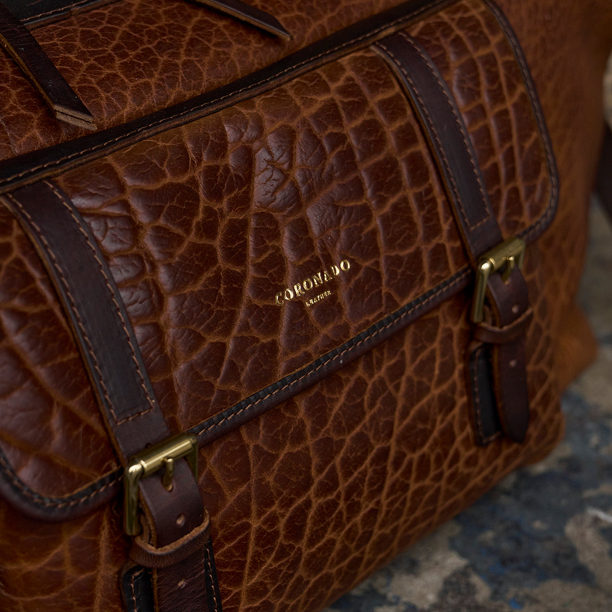 No.207 CEO Duffel | Bison Walnut