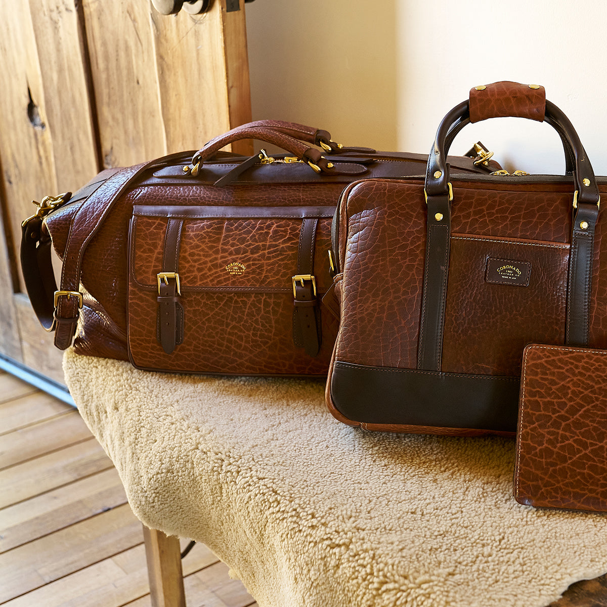 No.207 CEO Duffel | Bison Walnut