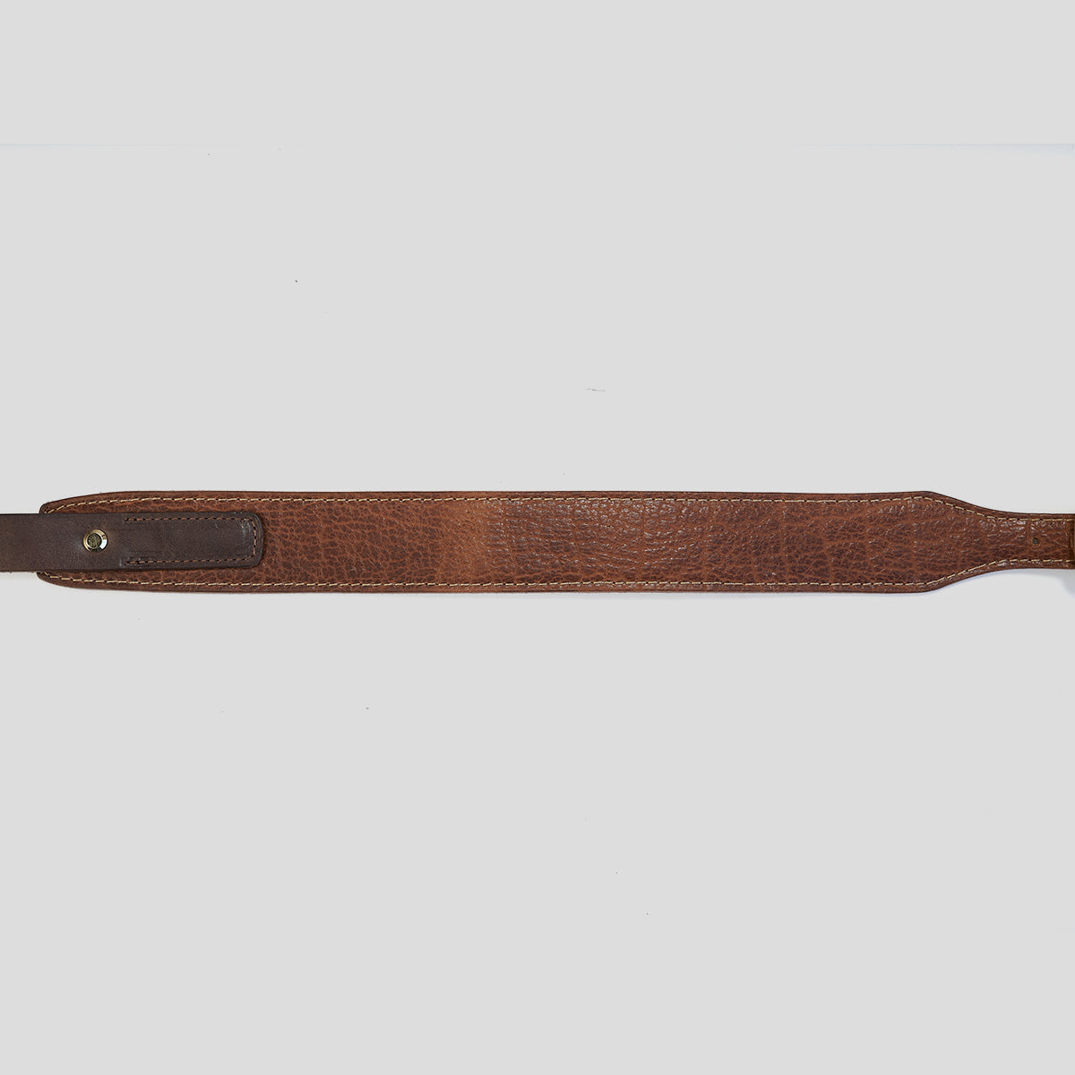 No.800 Guitar Strap | Brown Latigo & Bison