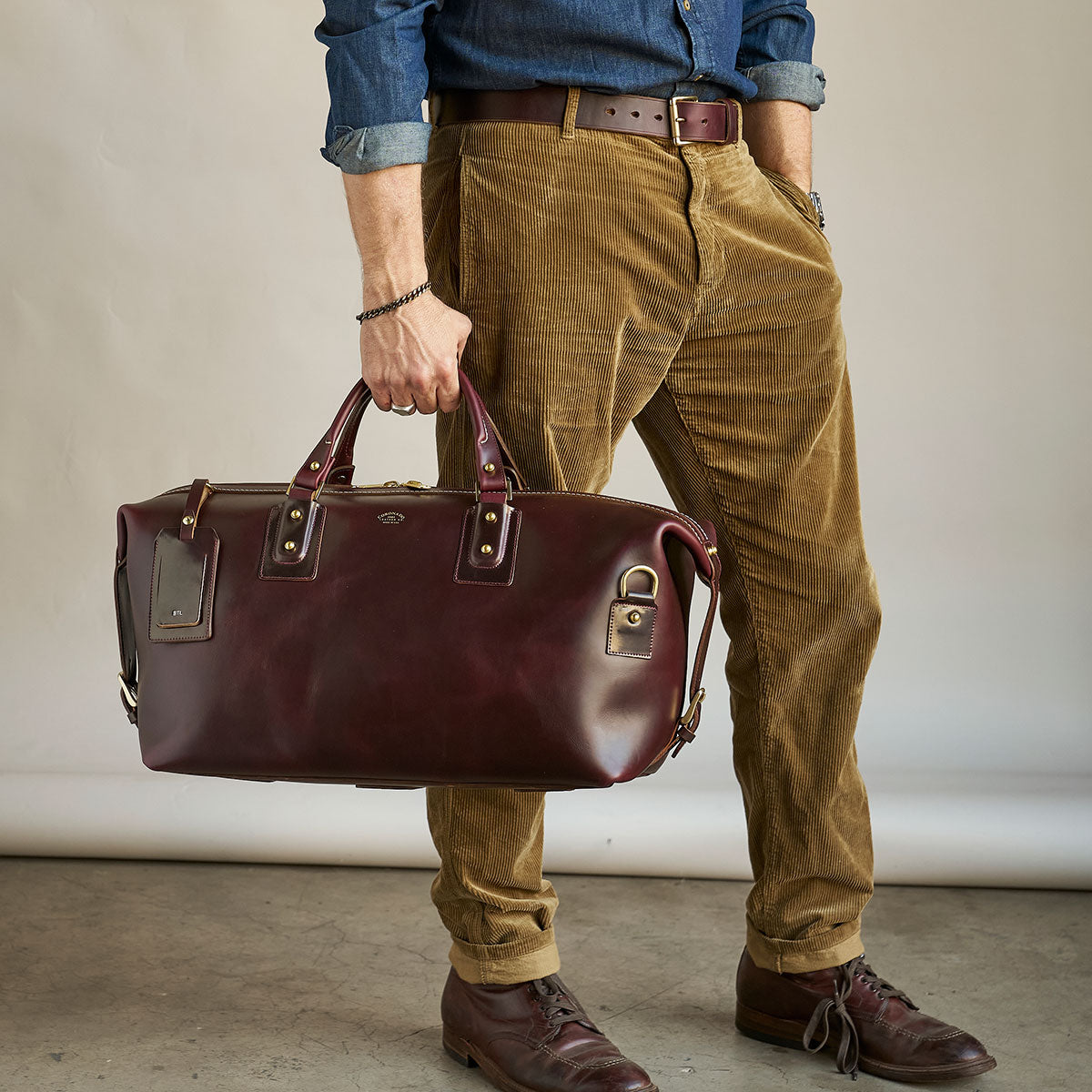 No.205 Duffel | Chromexcel x Shell Cordovan #8