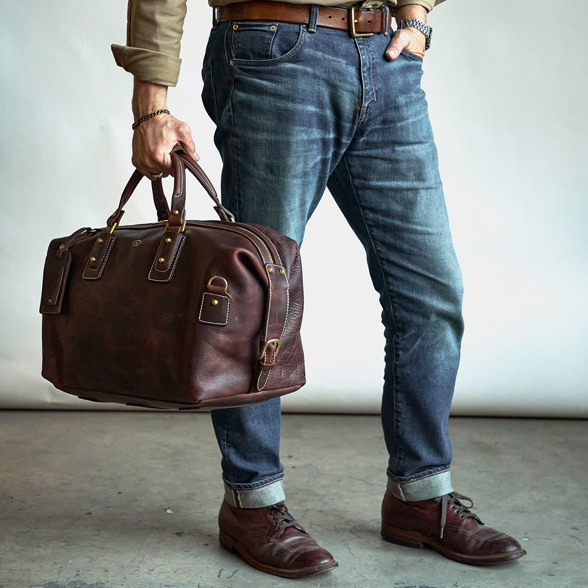 No.205 Duffel | Dearborn Brown