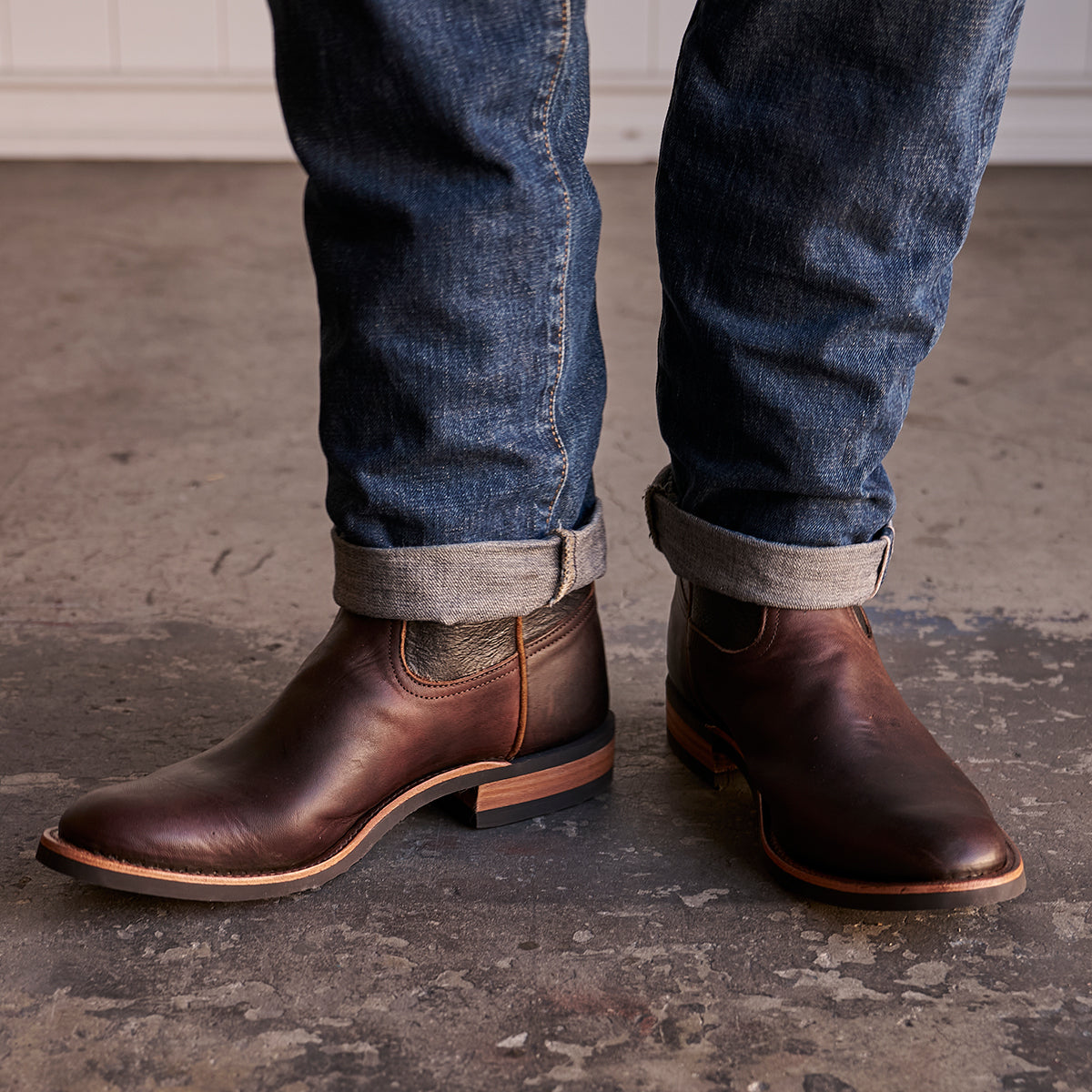 No.10 CXL Horsehide Roper | Horween® CXL Chicago Brown