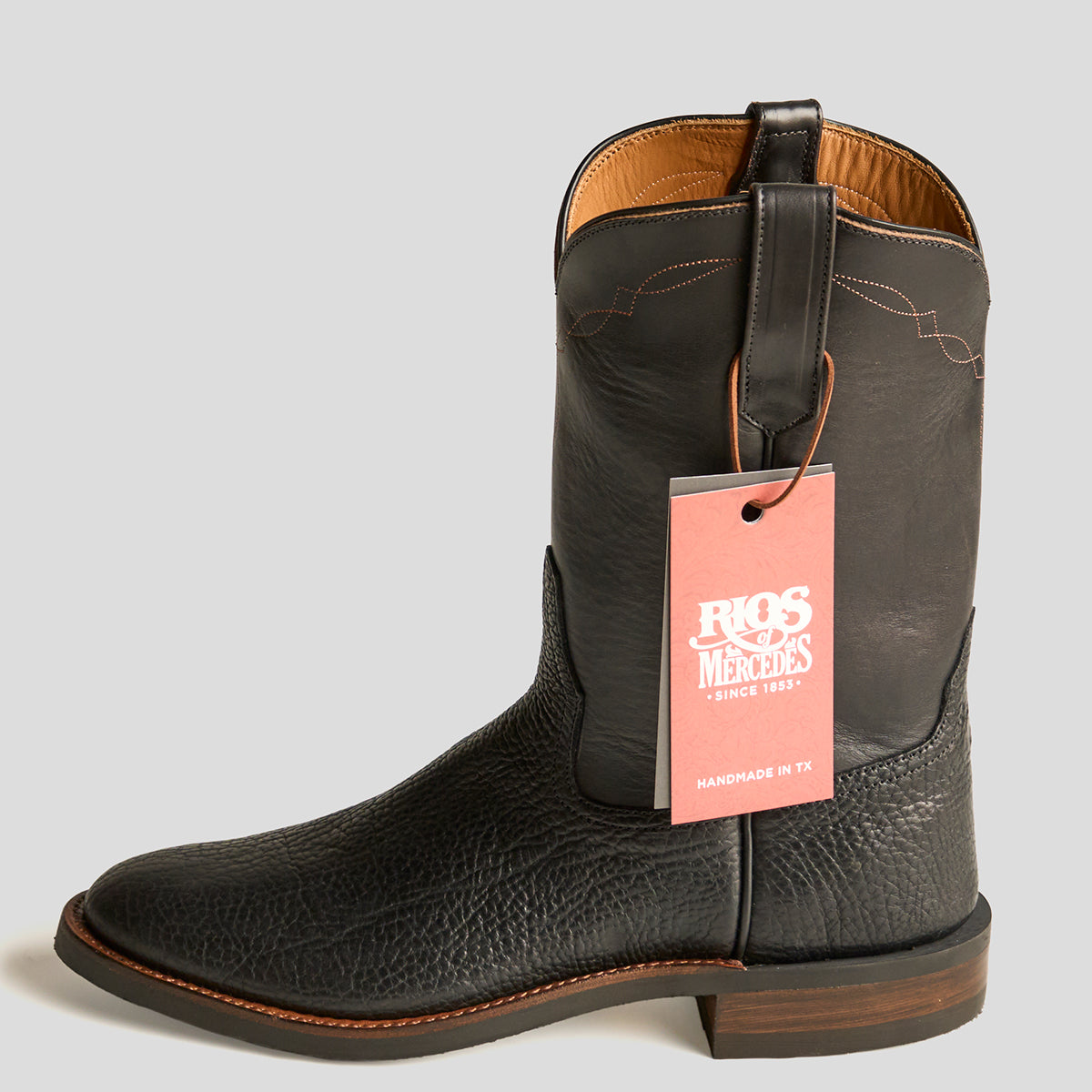 Roper Boot No.10 | Horween® Black Bison