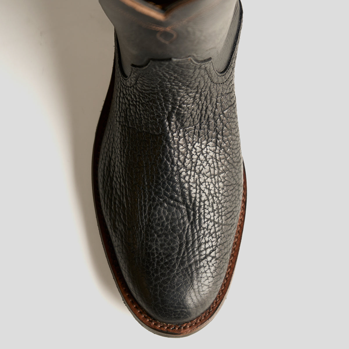 Roper Boot No.10 | Horween® Black Bison