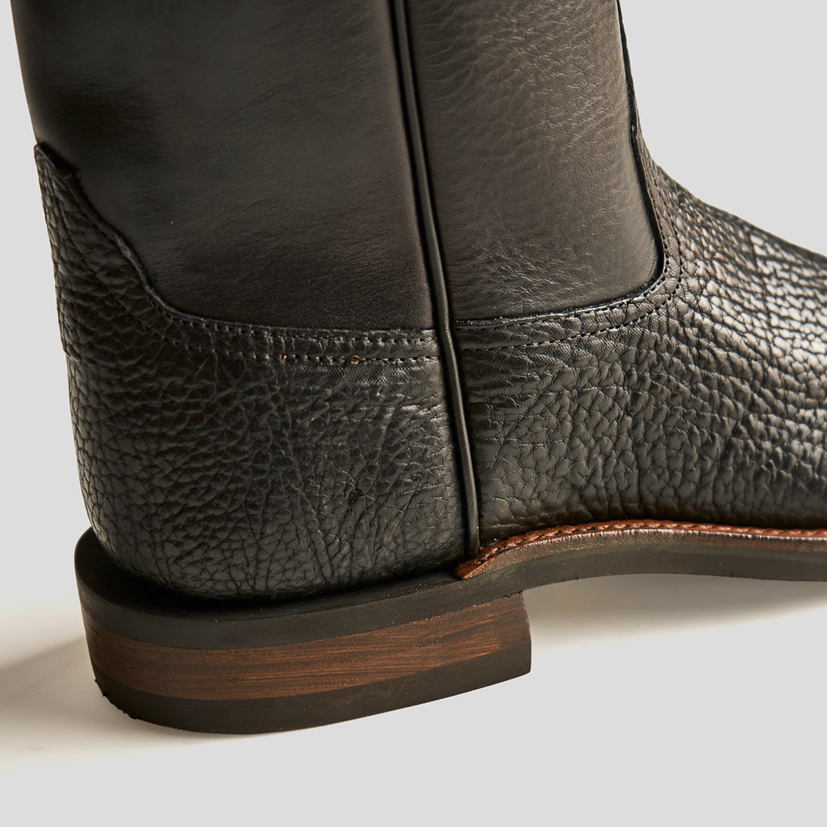Roper Boot No.10 | Horween® Black Bison
