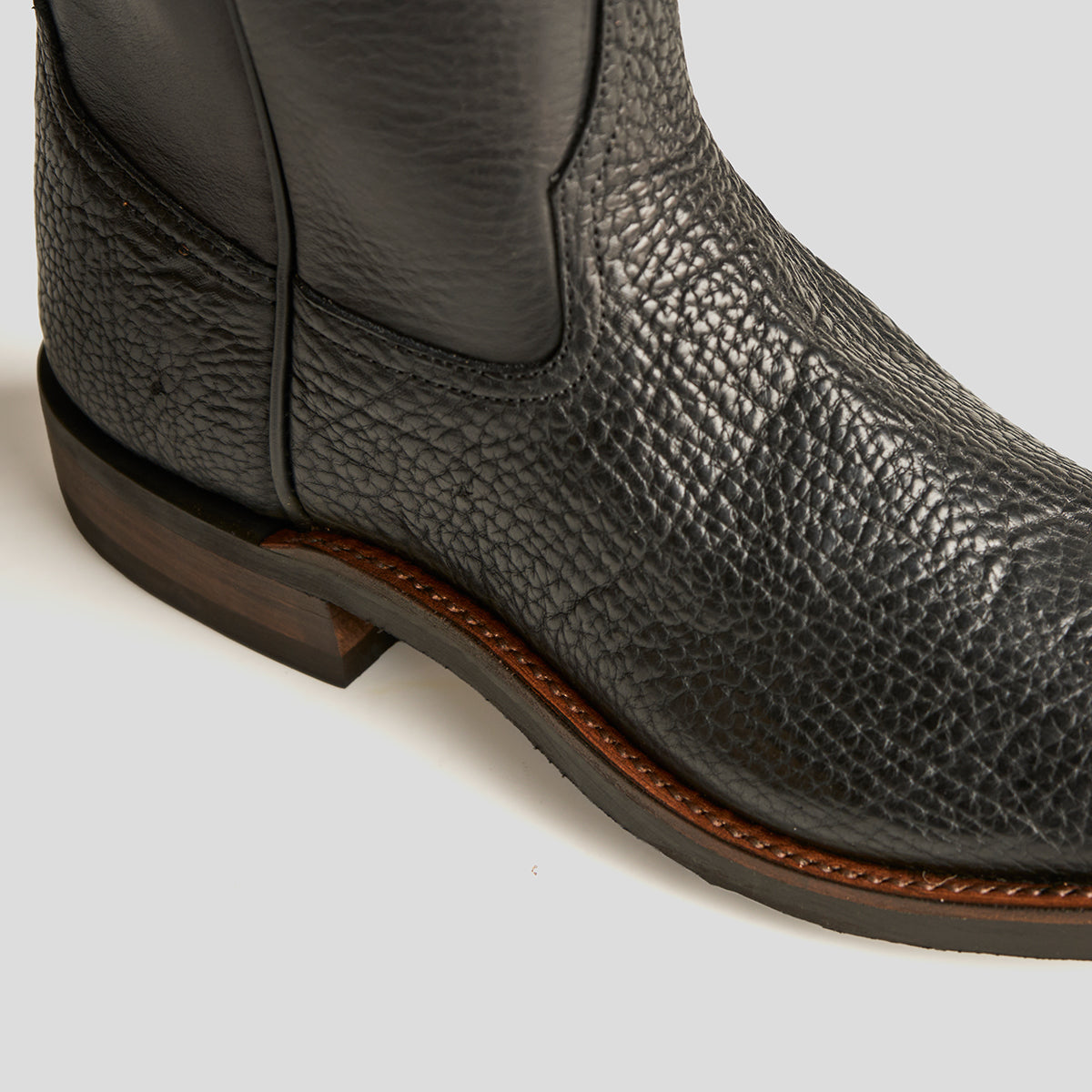 Roper Boot No.10 | Horween® Black Bison