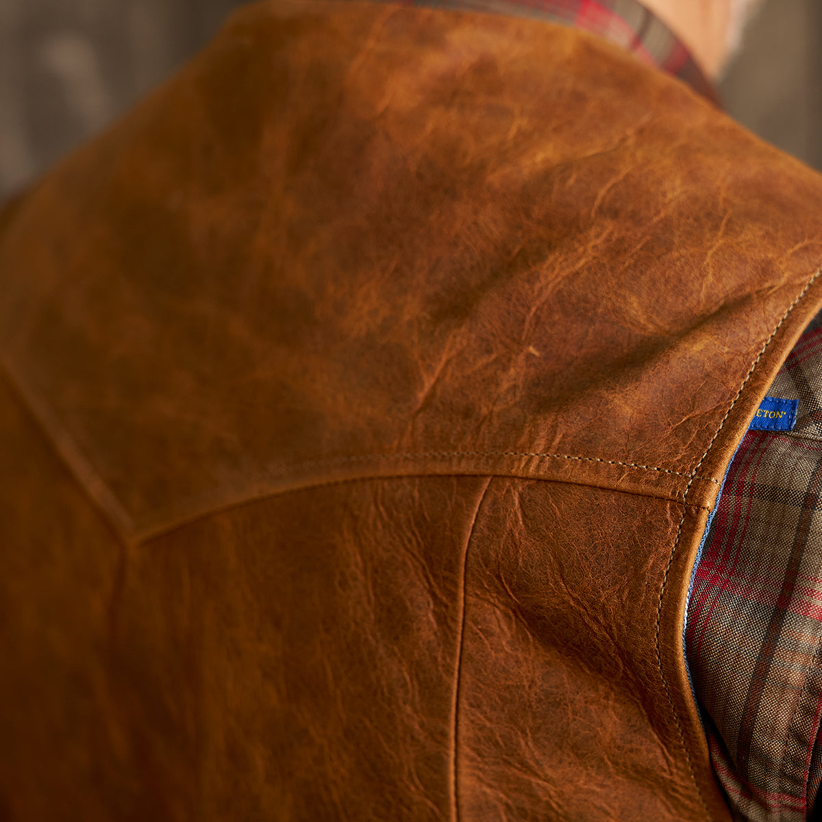 The No.29 Lapel Vest | LE Indy Bison Rust